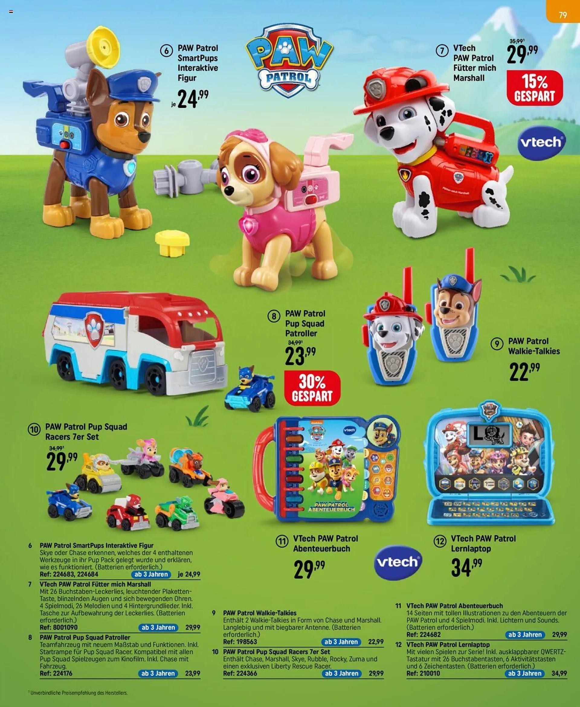 Smyths Toys Flugblatt von 29. September bis 14. Dezember 2023 - Flugblätt seite  79