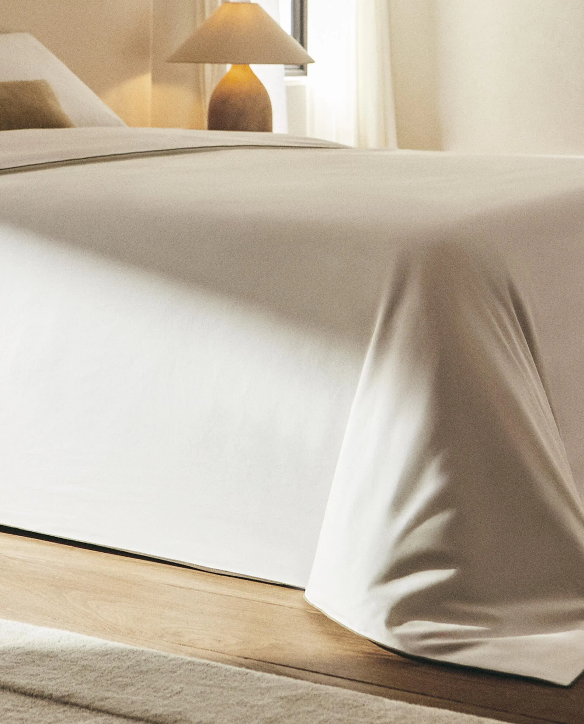 (300 THREAD COUNT) COTTON PERCALE DUVET COVER