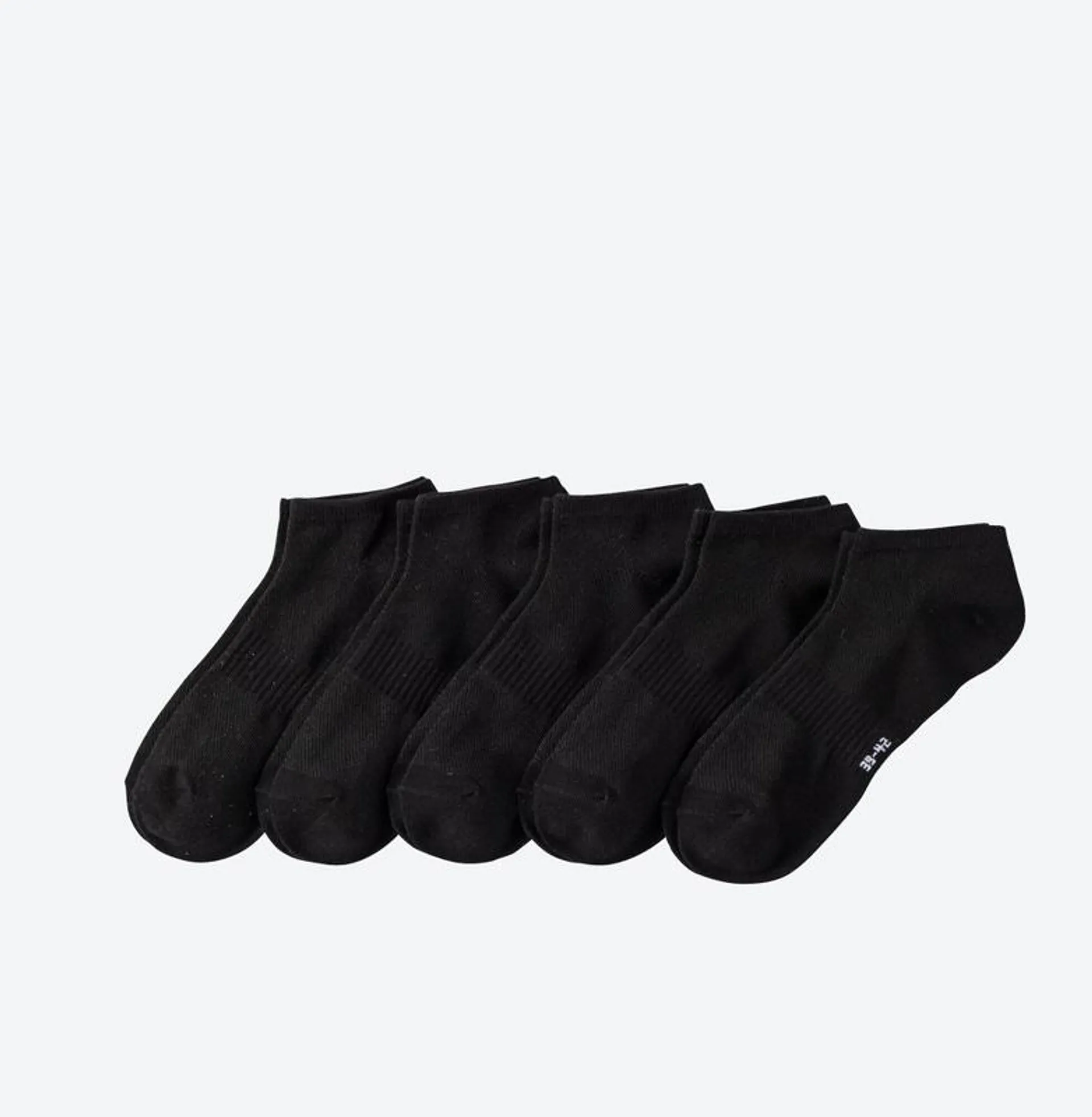 Unisex-Sport-Sneaker-Socken, 3er-Pack