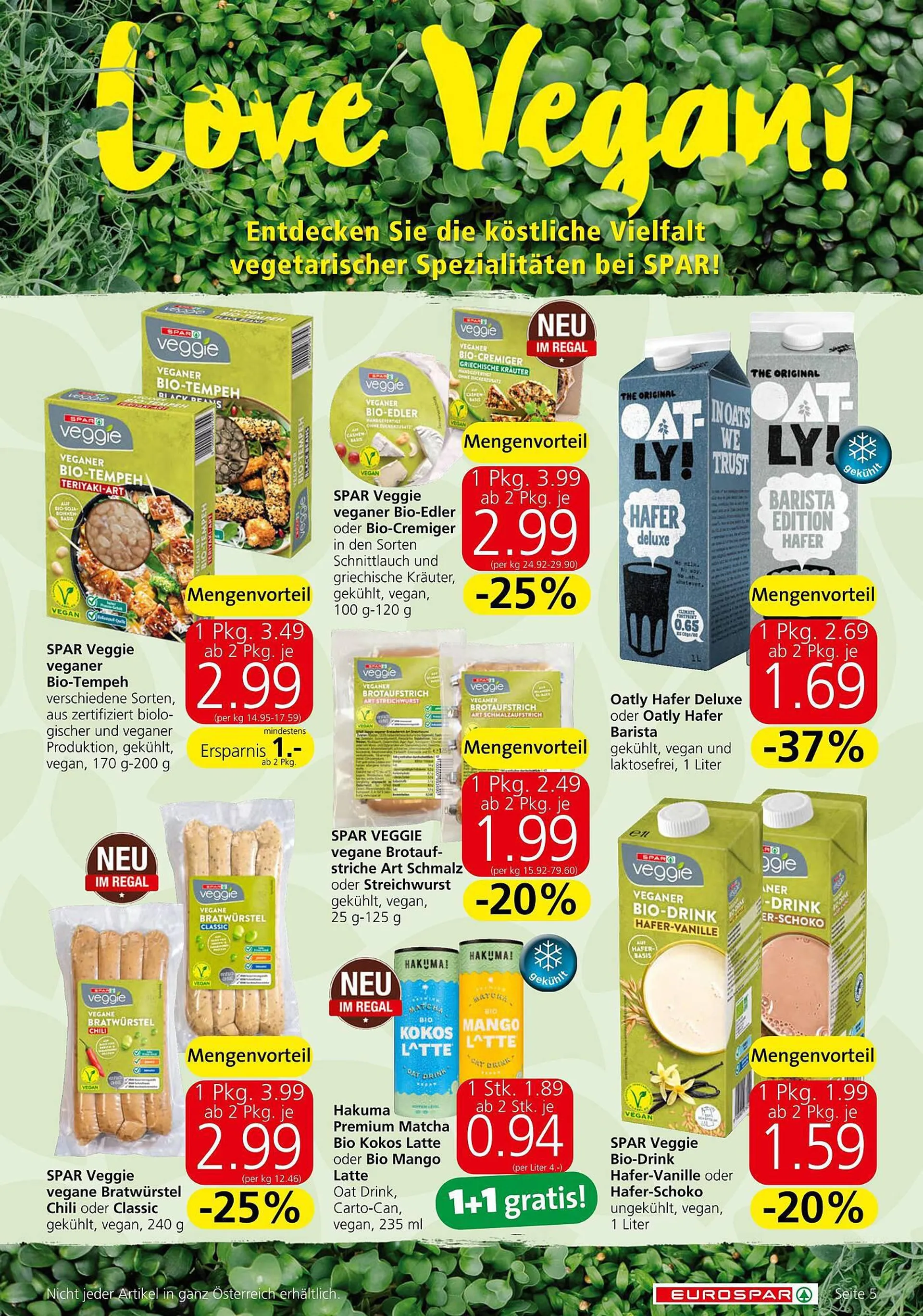 Eurospar Flugblatt von 14. September bis 27. September 2023 - Flugblätt seite  5