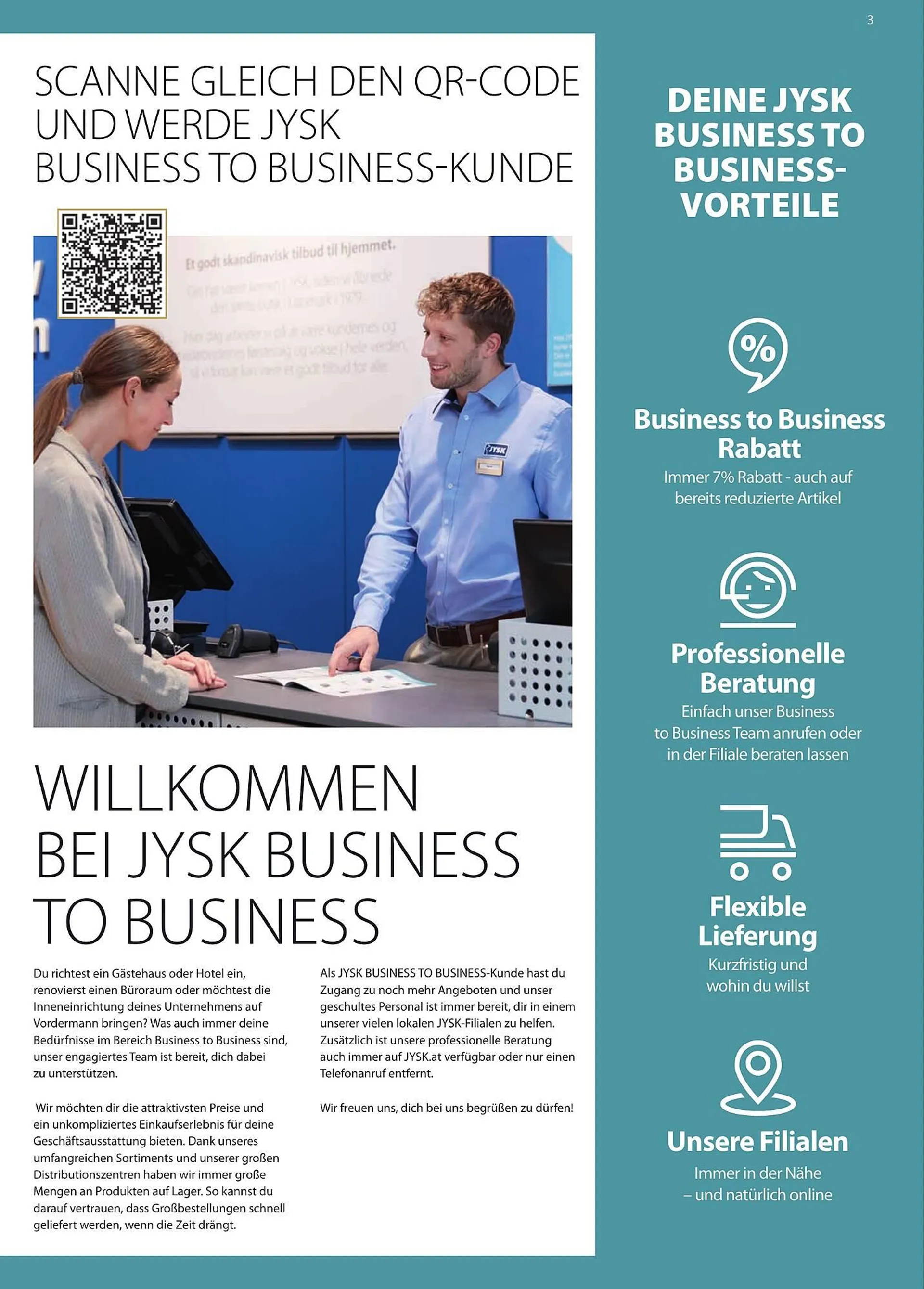 JYSK Flugblatt von 1. September bis 29. Februar 2024 - Flugblätt seite  3