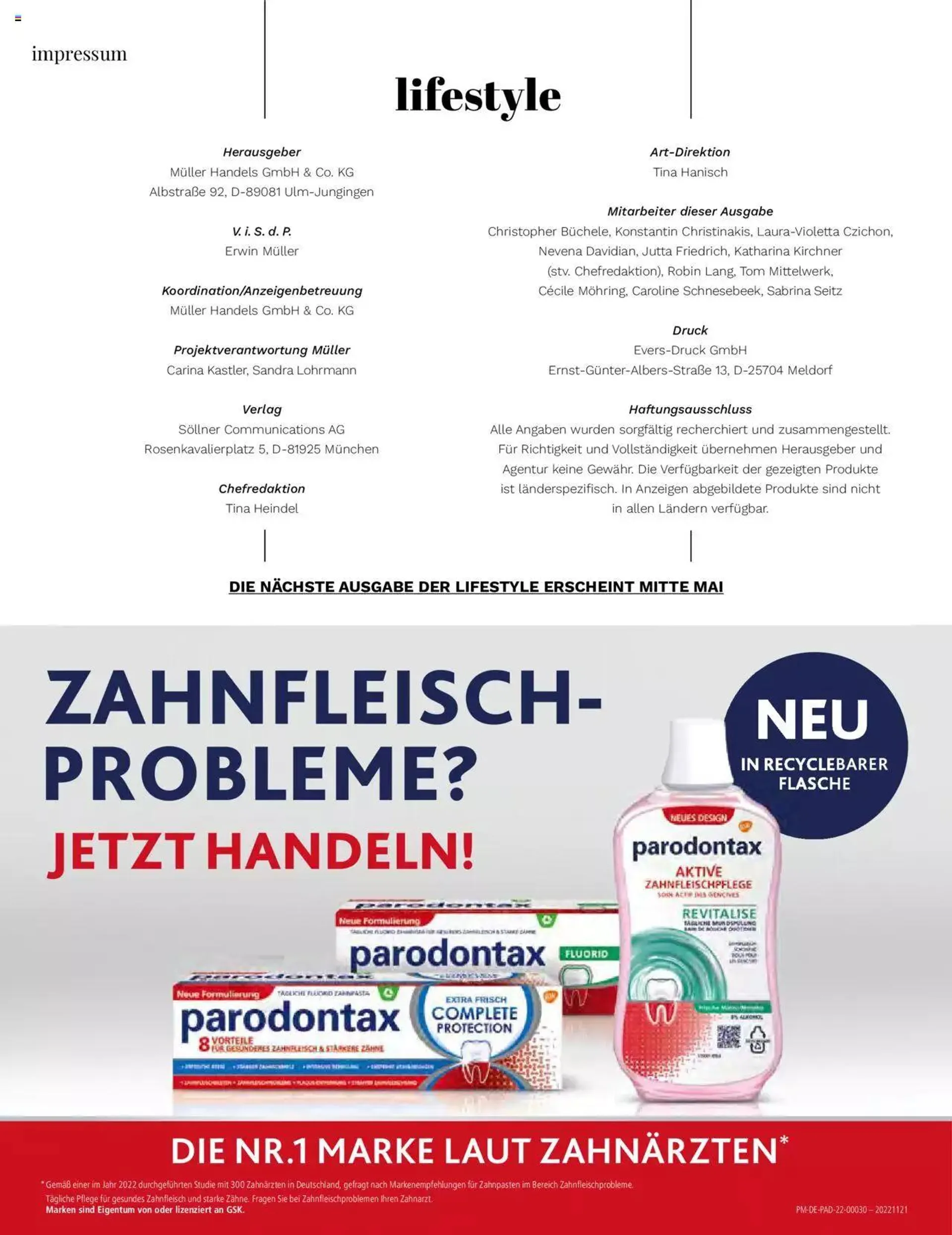 Müller Magazine Lifestyle von 16. März bis 31. Dezember 2023 - Flugblätt seite  90