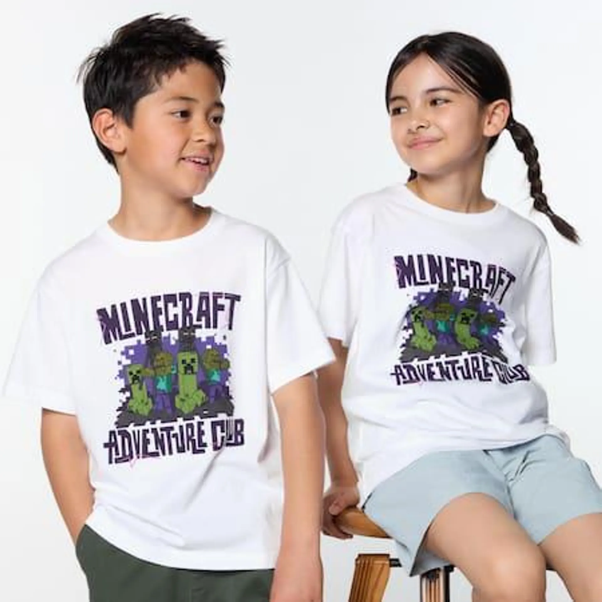 Kids Minecraft UT Graphic T-Shirt