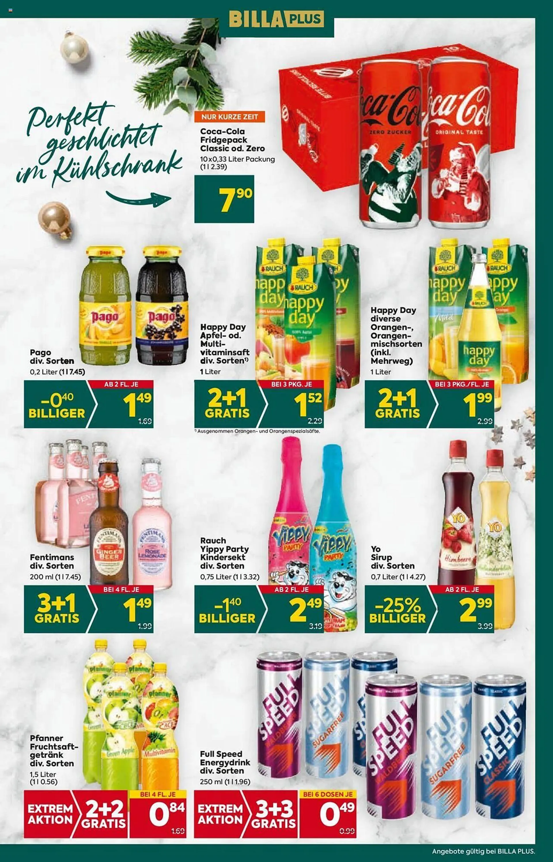 Billa Flugblatt von 7. Dezember bis 13. Dezember 2023 - Flugblätt seite  19