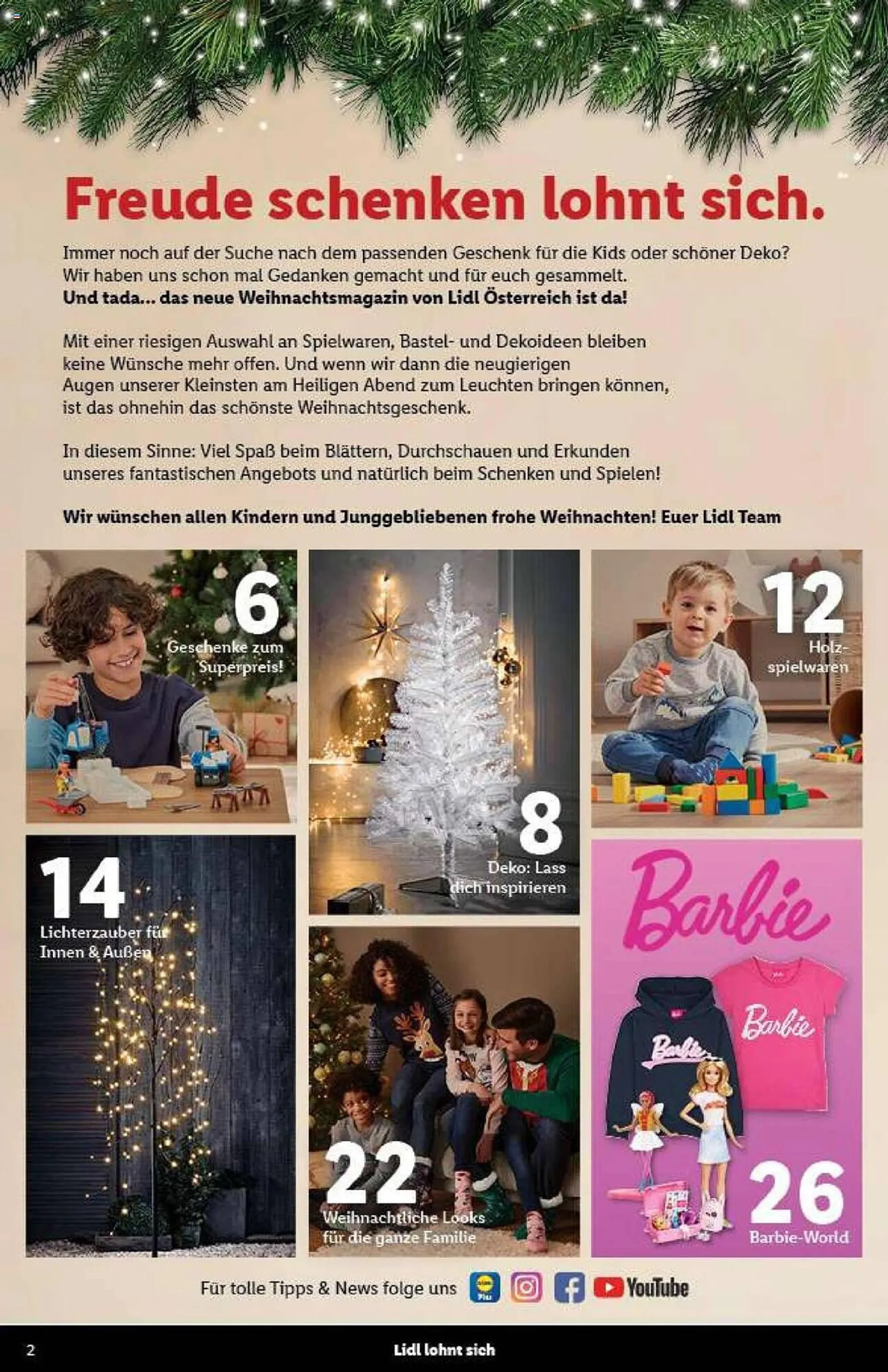 Lidl Flugblatt von 30. Oktober bis 14. Dezember 2023 - Flugblätt seite  2