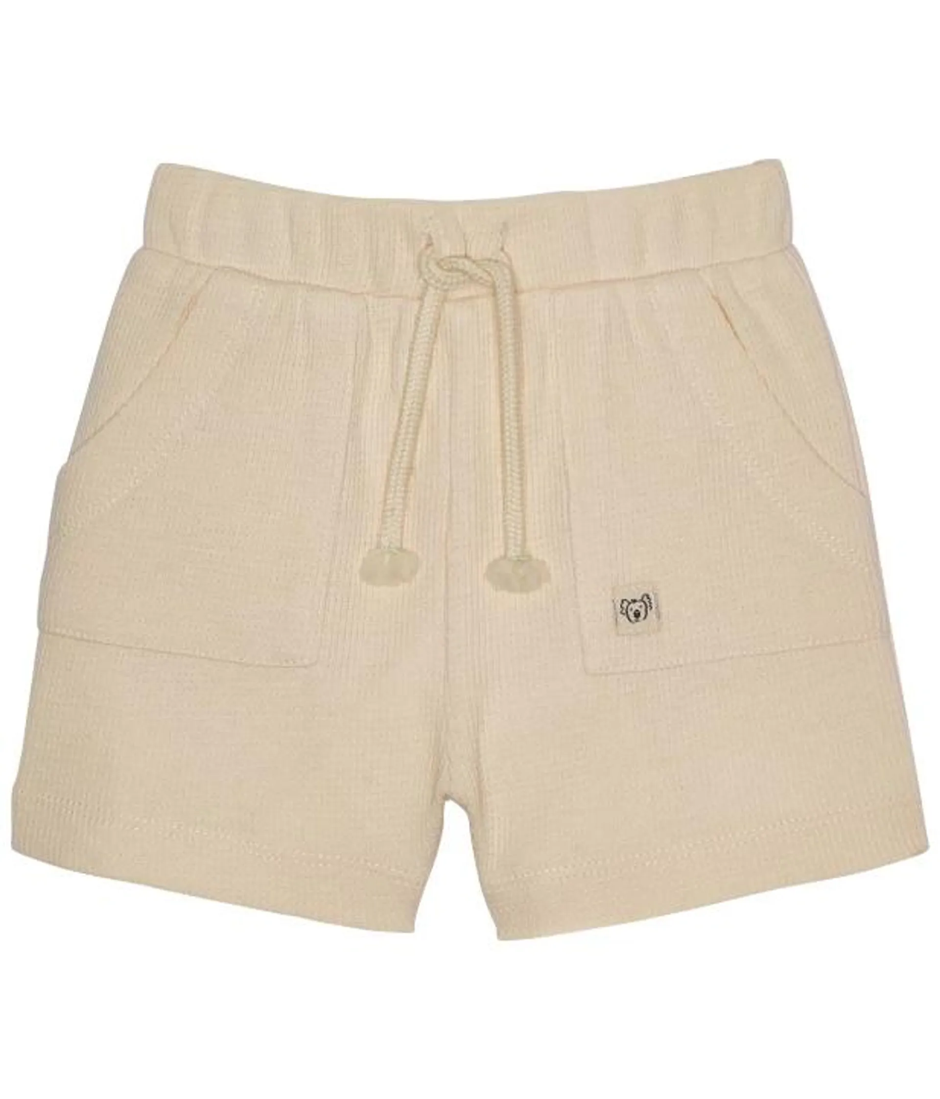 Newborn Shorts mit Waffelstruktur