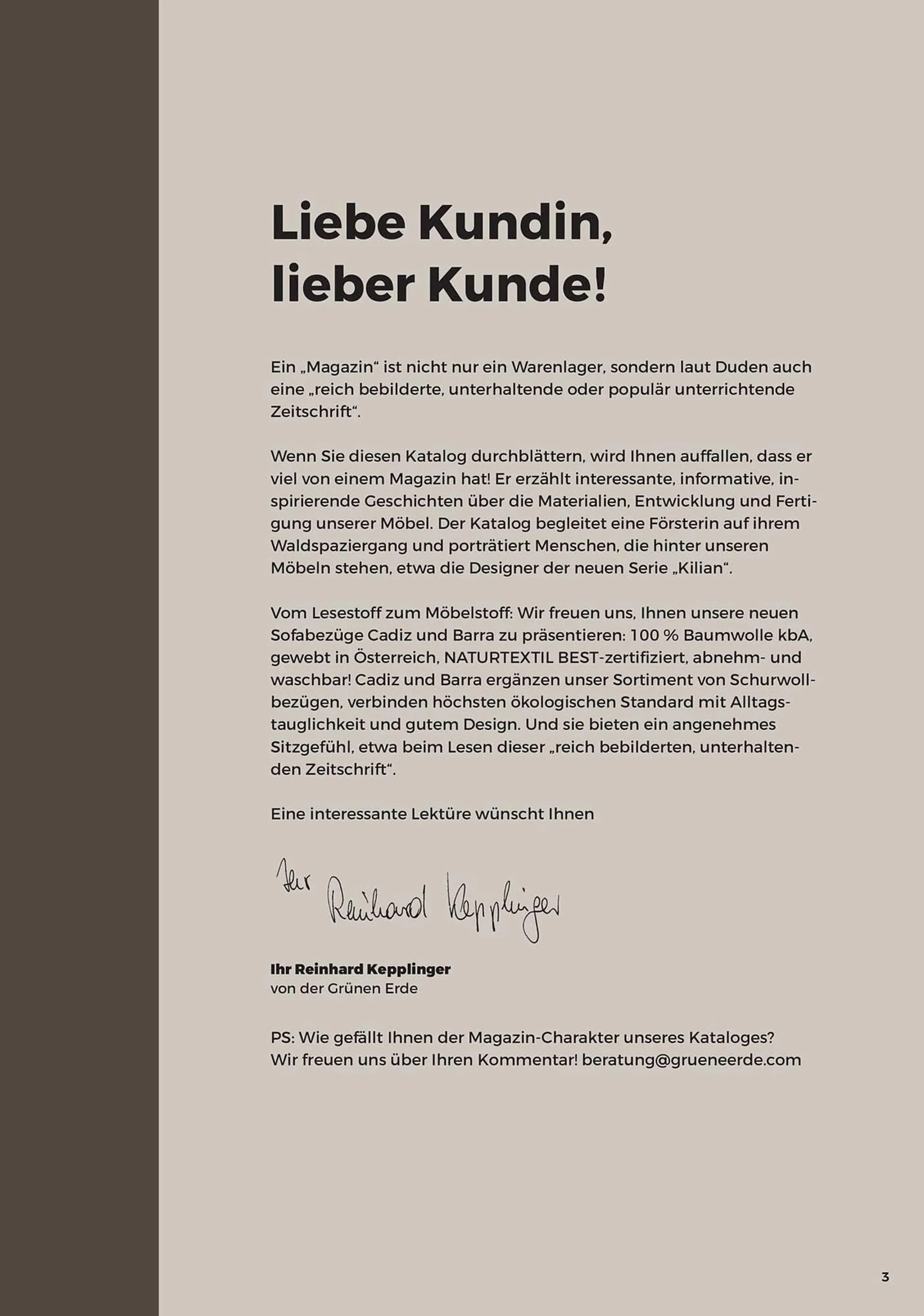 Grüne Erde Flugblatt von 31. Juli bis 31. Dezember 2025 - Flugblätt seite  3