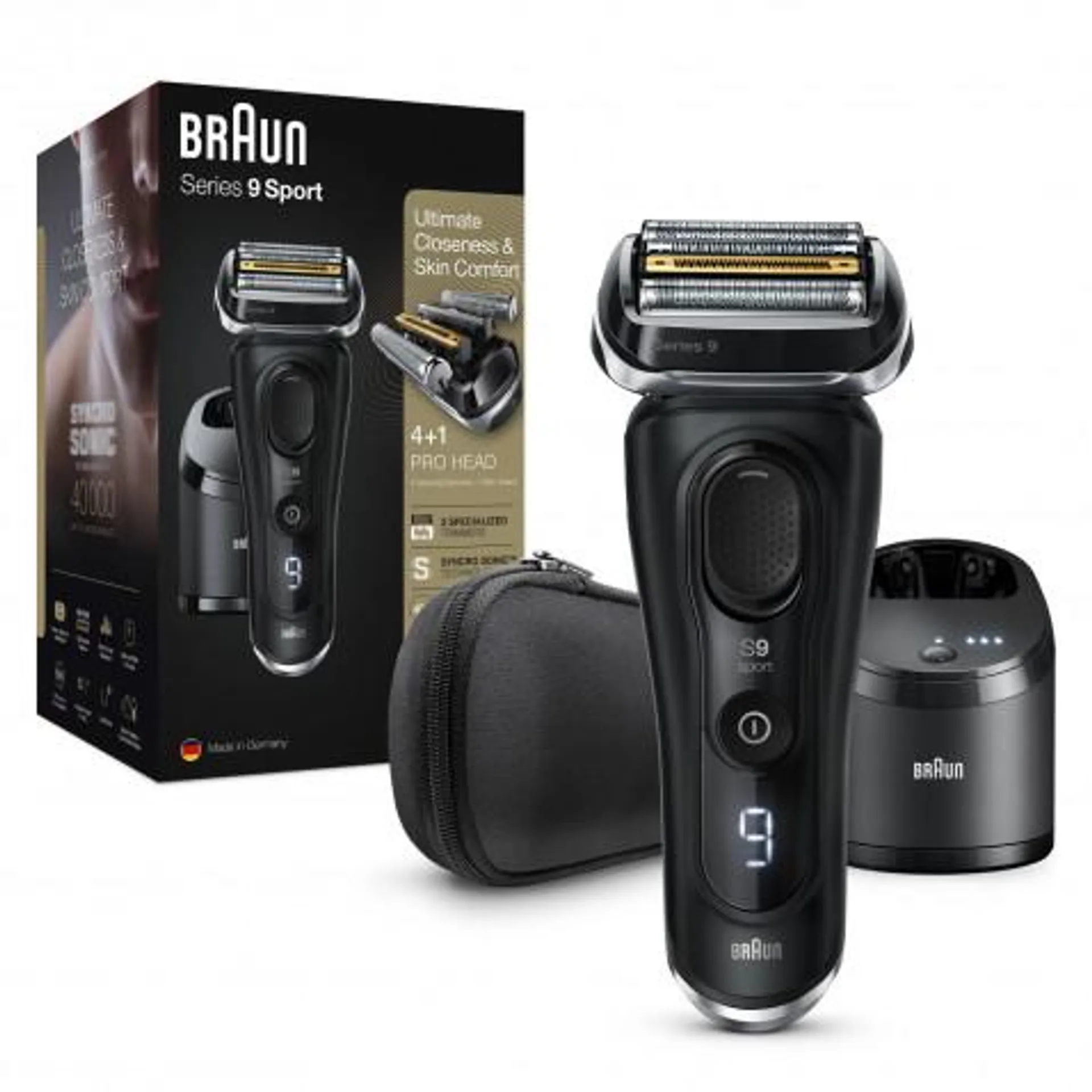 Braun Series 9 - 9352cc System Sport Rasierer,