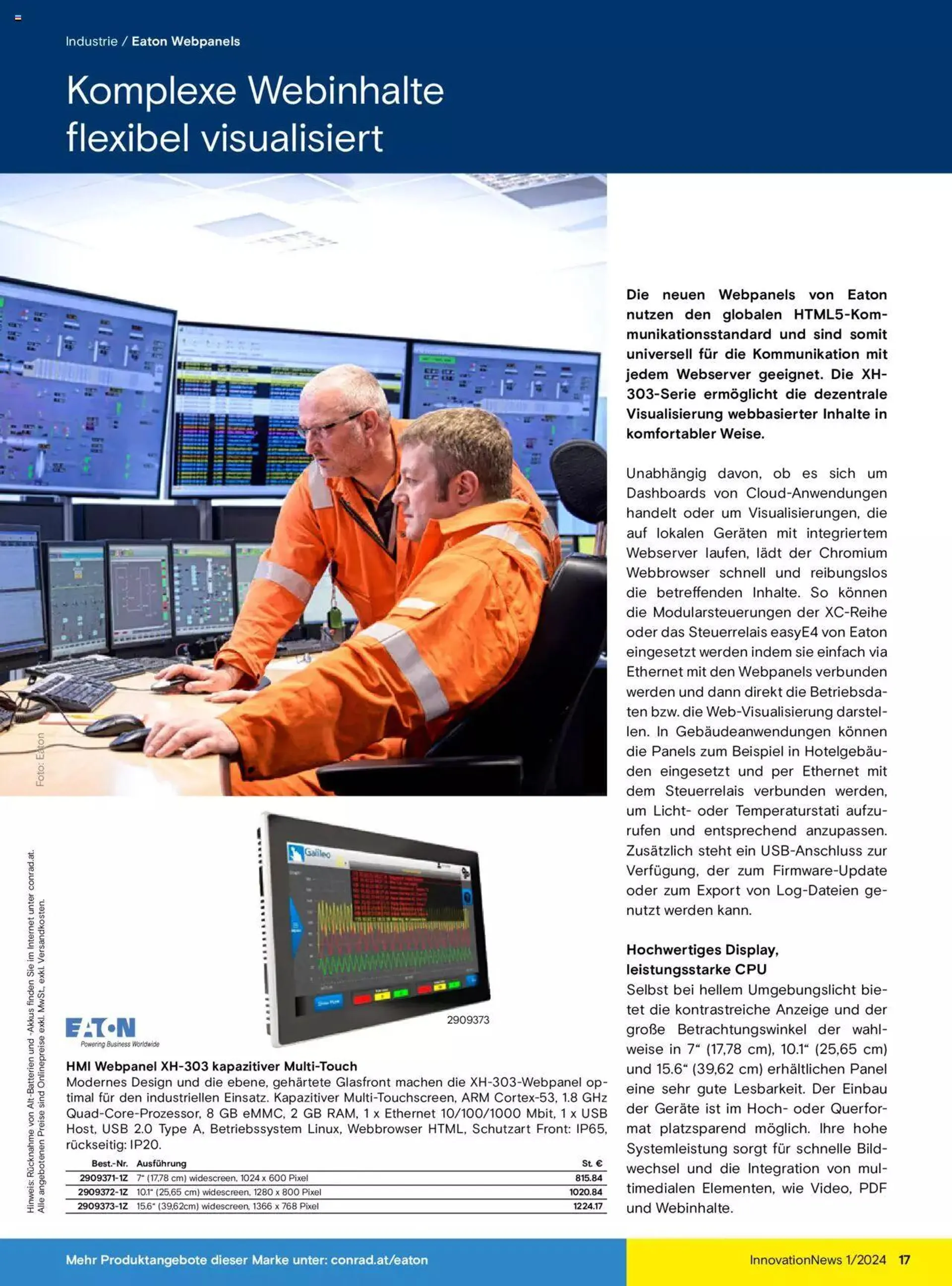 Conrad Innovation News von 27. Februar bis 31. Dezember 2024 - Flugblätt seite  17