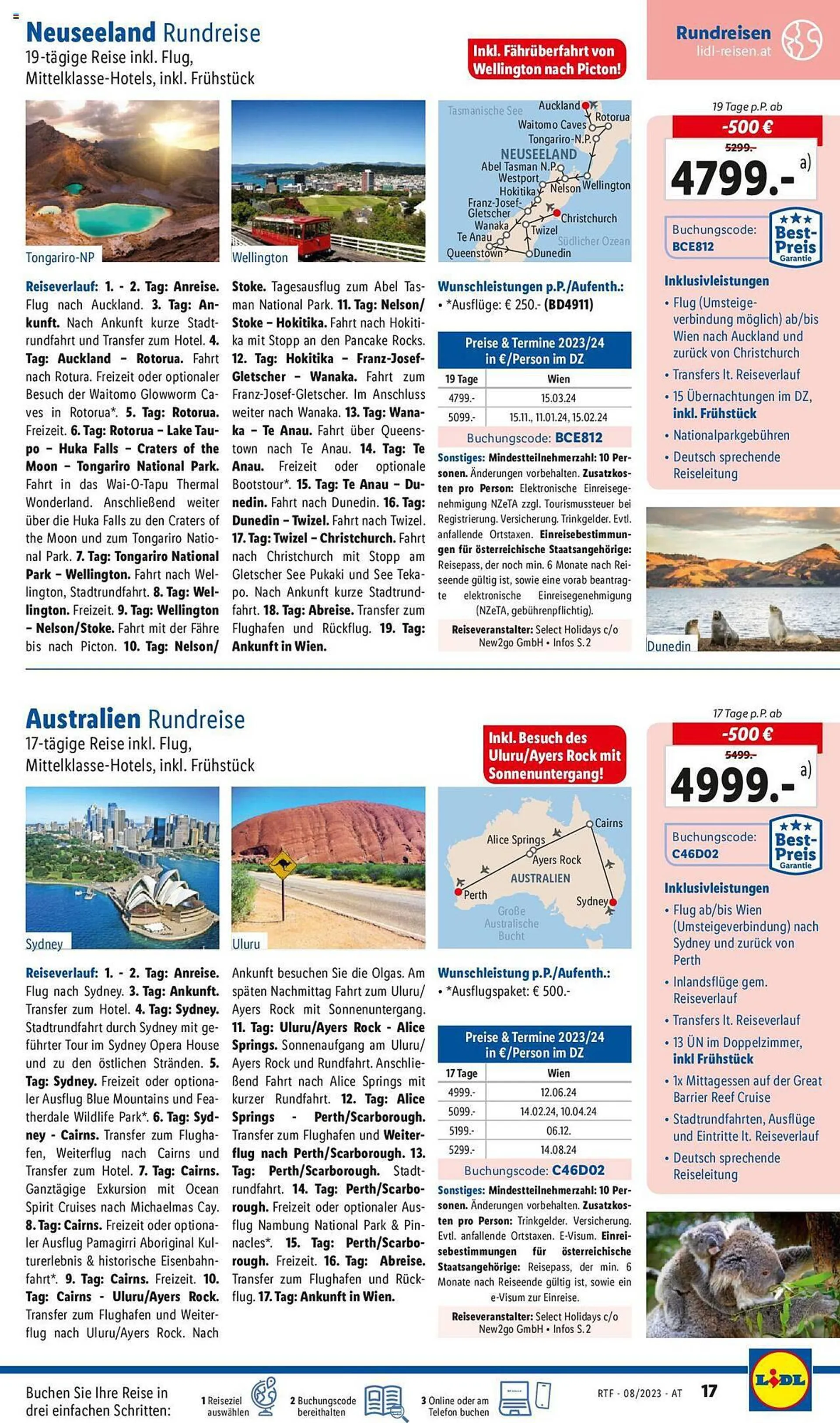 Lidl Flugblatt von 12. August bis 15. September 2023 - Flugblätt seite  17