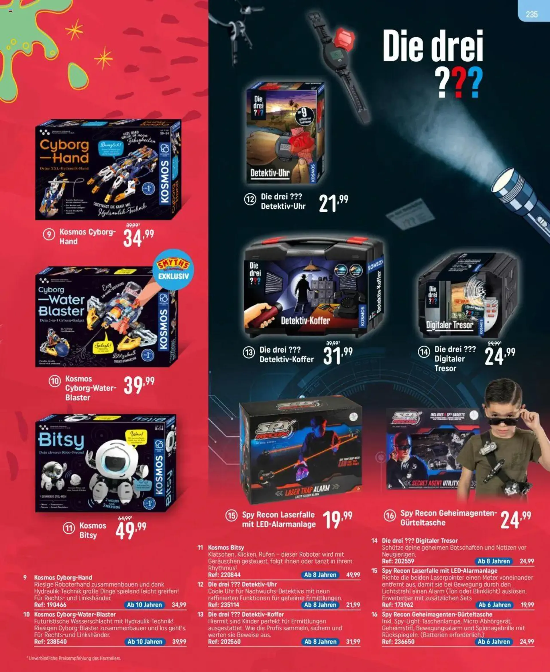 Smyths Toys Angebote von 25. September bis 13. Dezember 2024 - Flugblätt seite  235