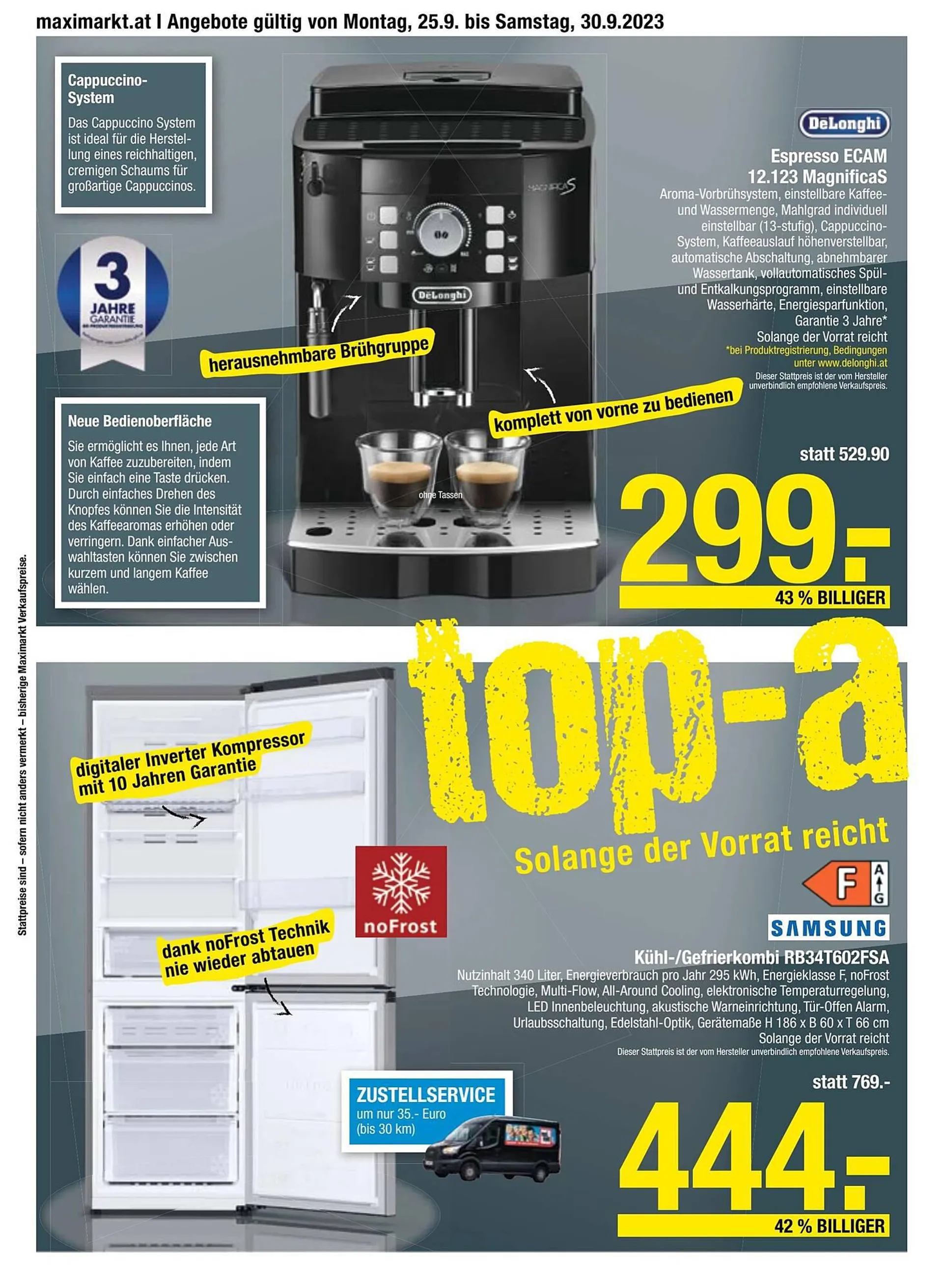 Maximarkt Flugblatt von 25. September bis 30. September 2023 - Flugblätt seite  14