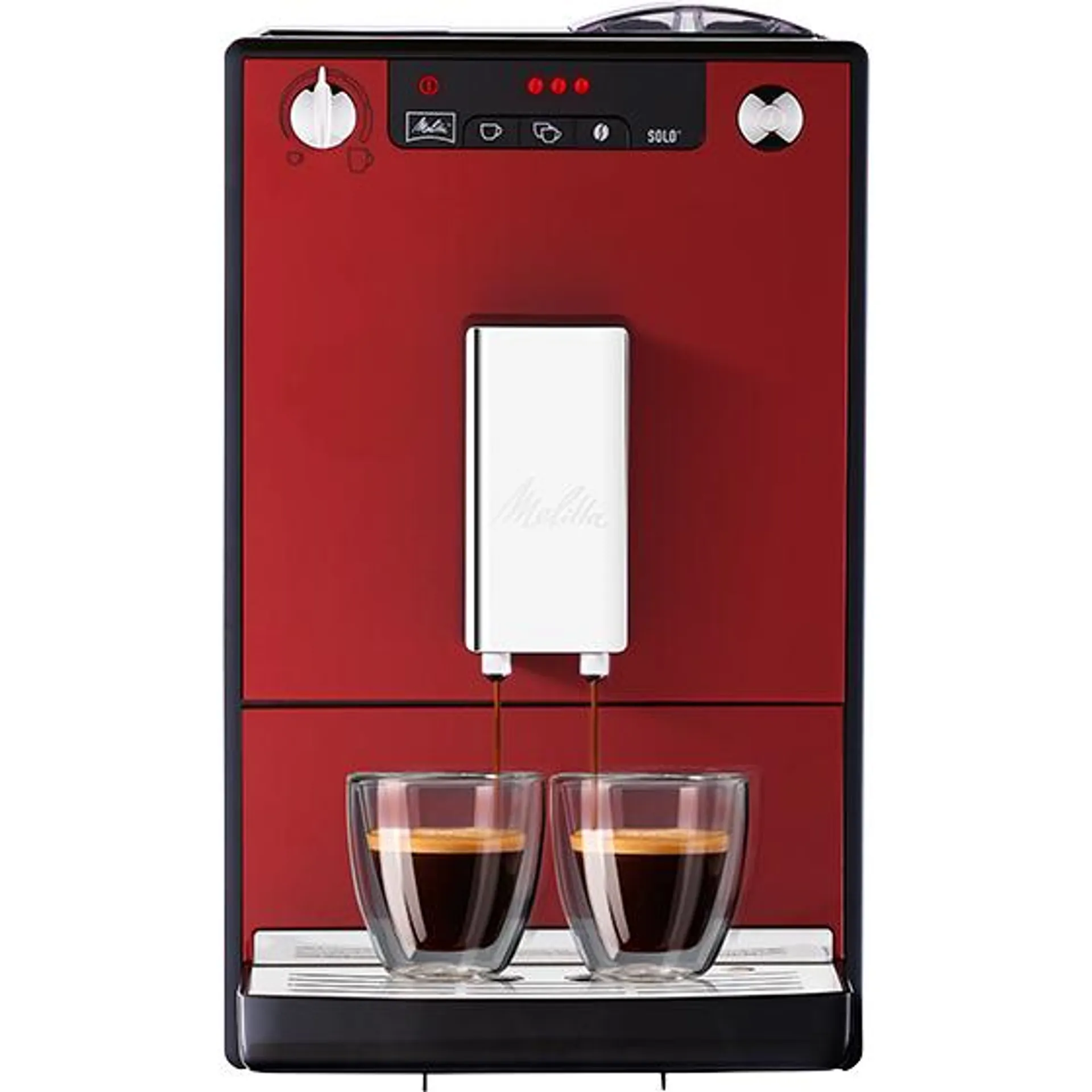 Caffeo® Solo® Kaffeevollautomat, Chili-red