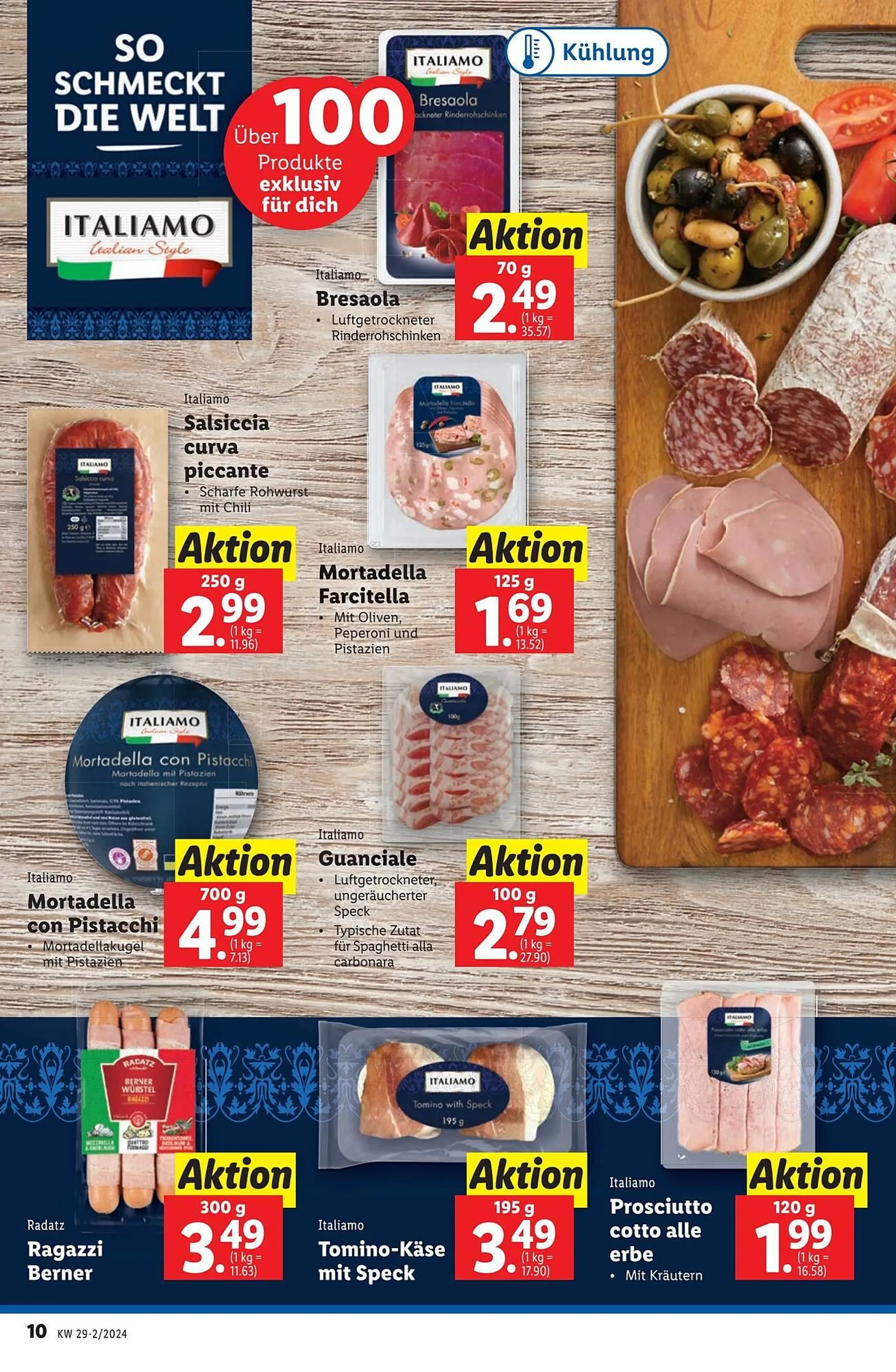 Lidl Flugblatt von 18. Juli bis 24. Juli 2024 - Flugblätt seite  10