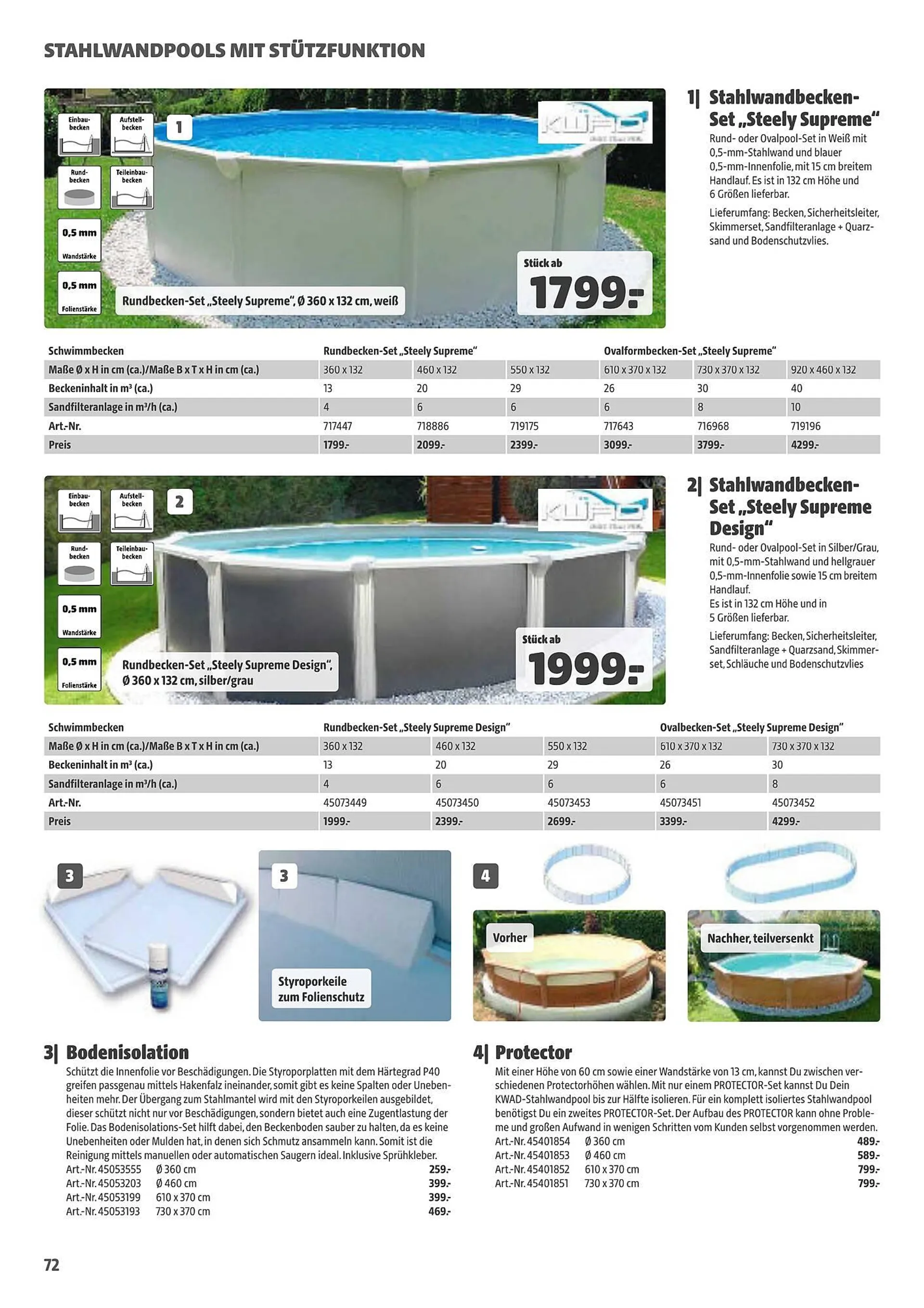 Liebmarkt Flugblatt von 9. Juni bis 31. August 2024 - Flugblätt seite  72