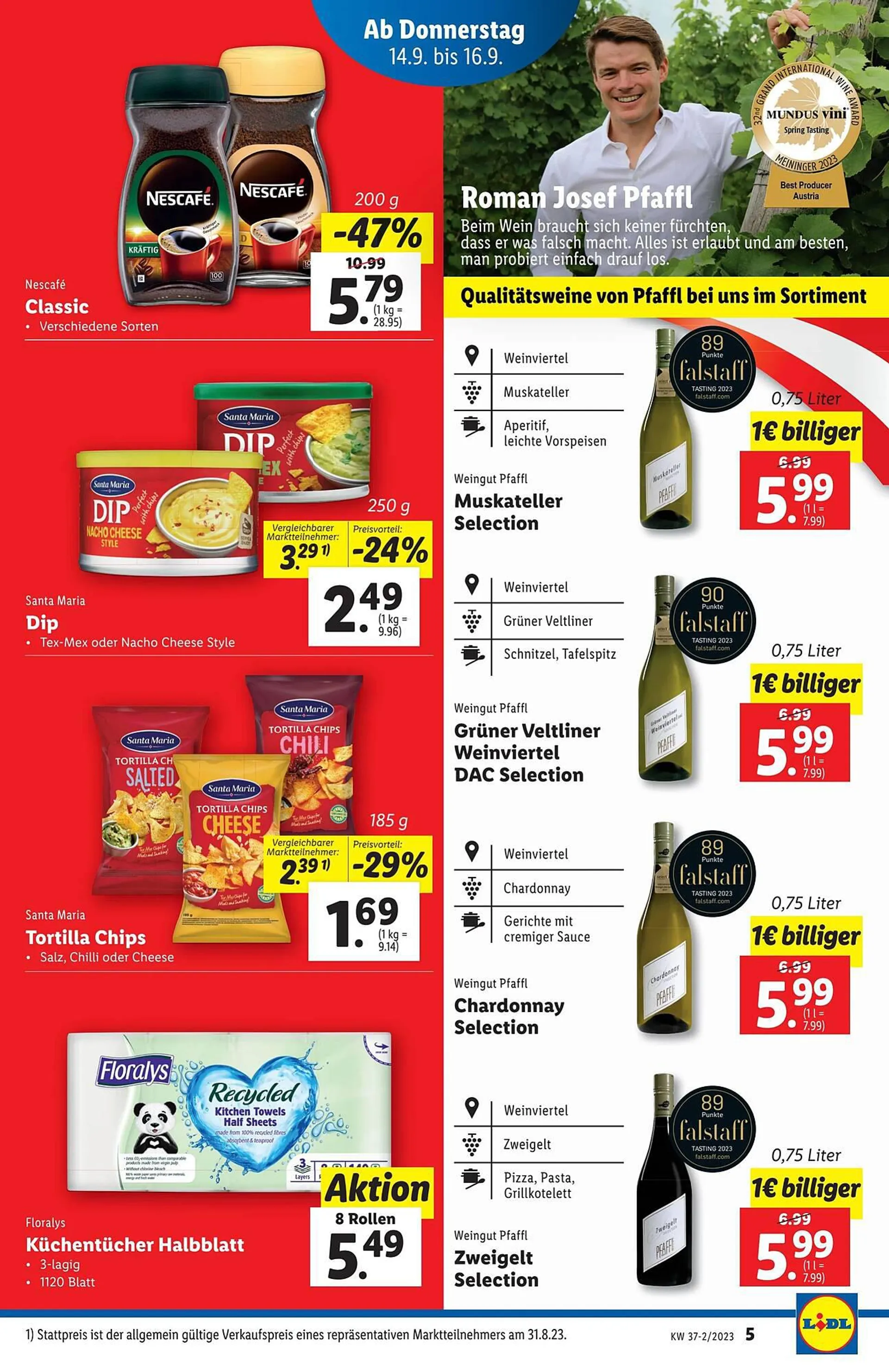 Lidl Flugblatt von 13. September bis 20. September 2023 - Flugblätt seite  5
