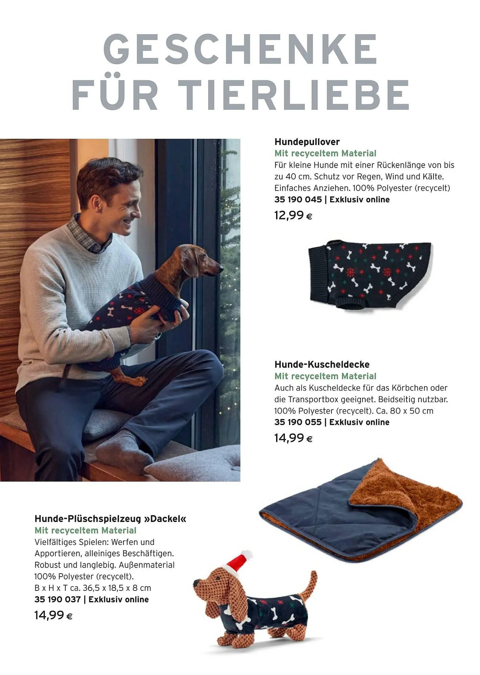 Tchibo Eduscho Flugblatt von 28. November bis 31. Dezember 2023 - Flugblätt seite  14