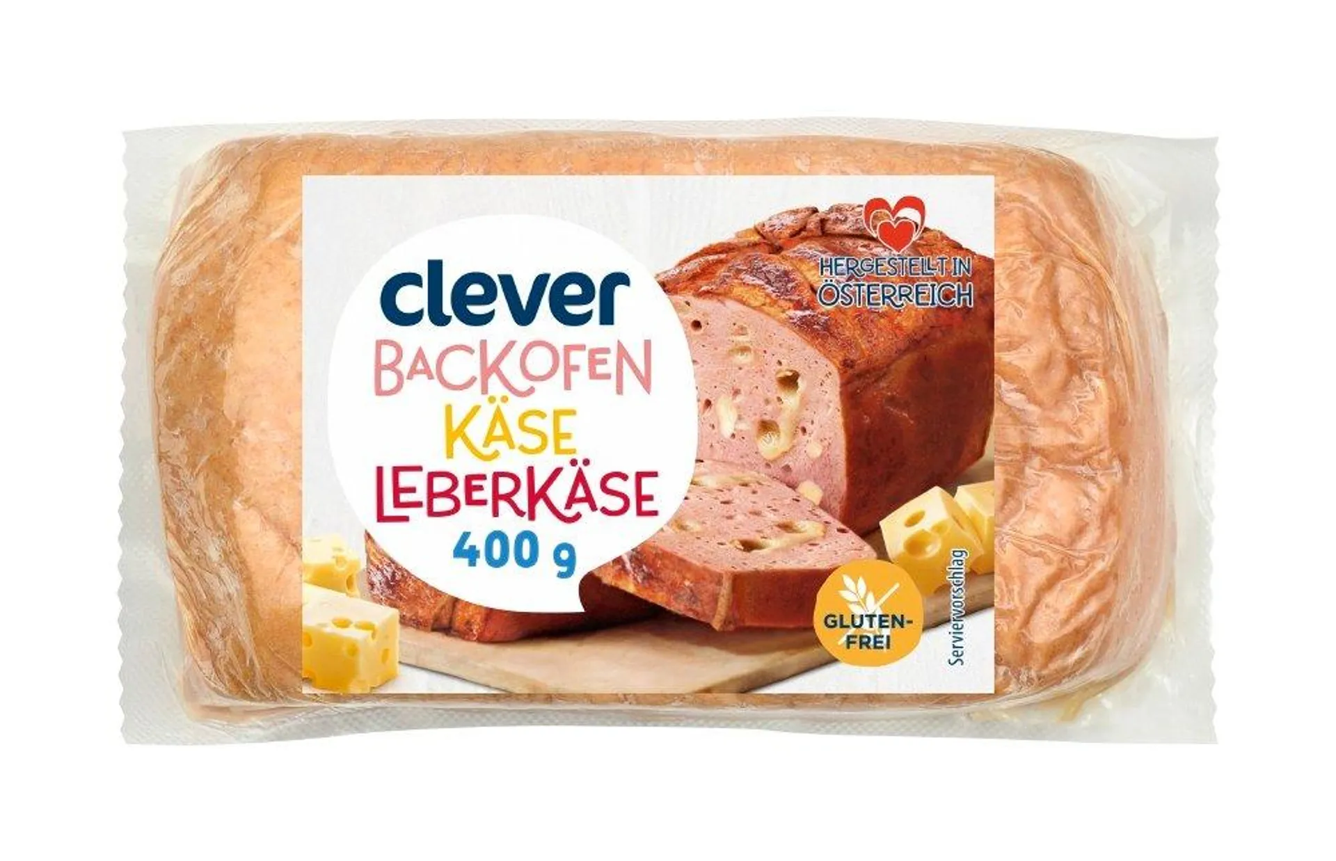 Clever Backofen Käse Leberkäse