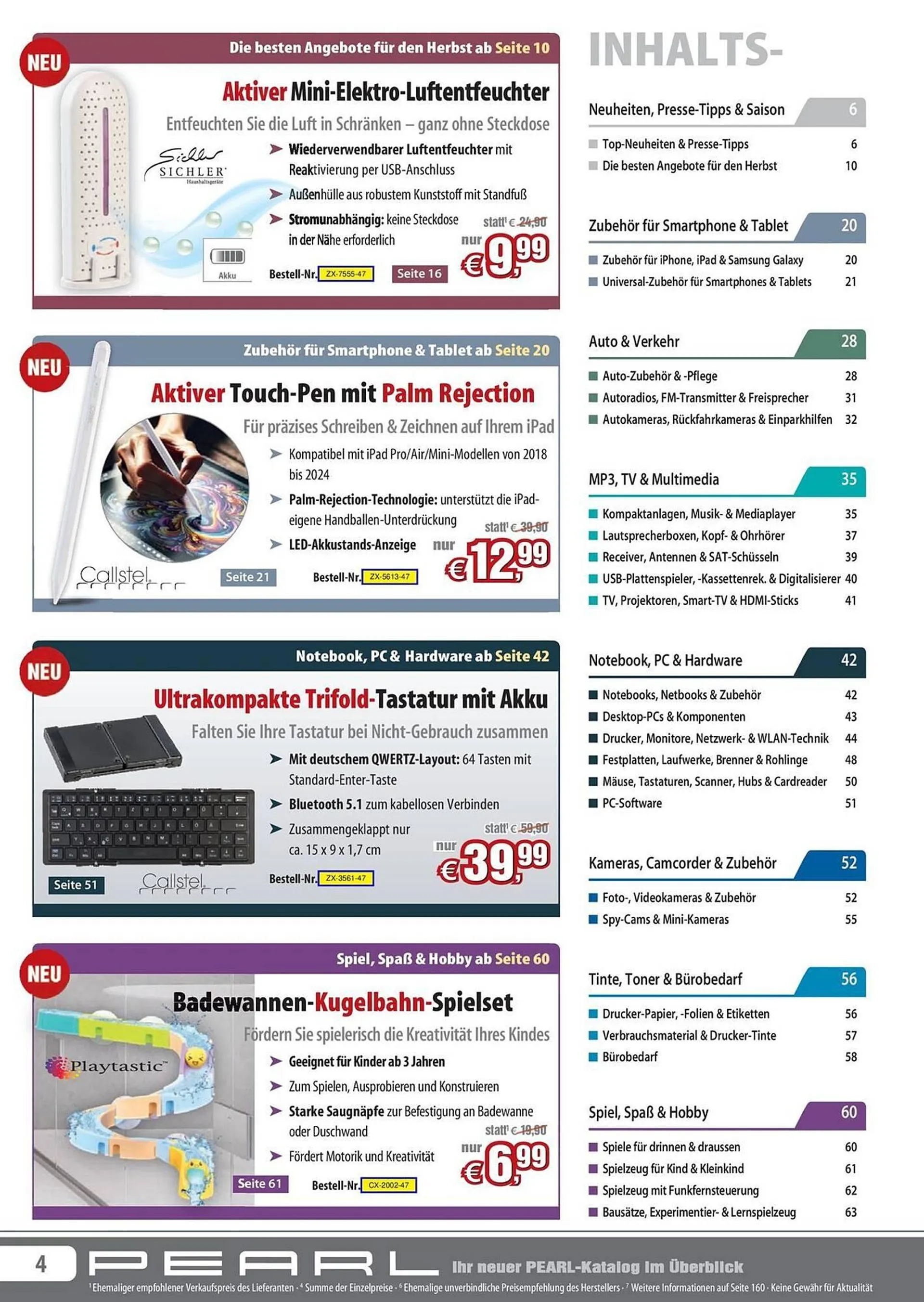 Pearl Flugblatt von 31. August bis 2. November 2024 - Flugblätt seite  4