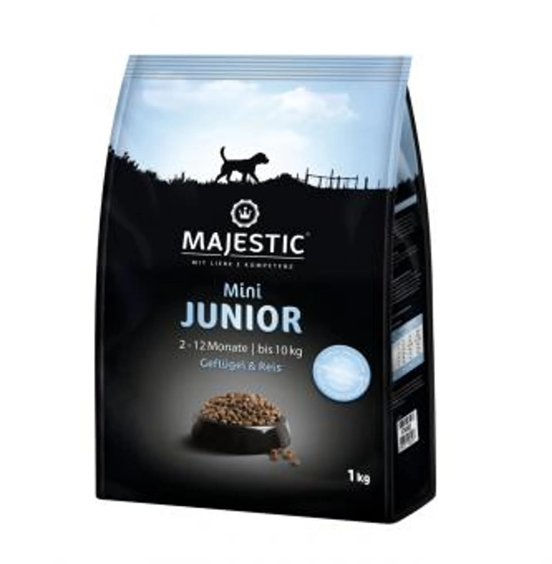 MAJESTIC Mini Junior 1kg mit Geflügel und Reis