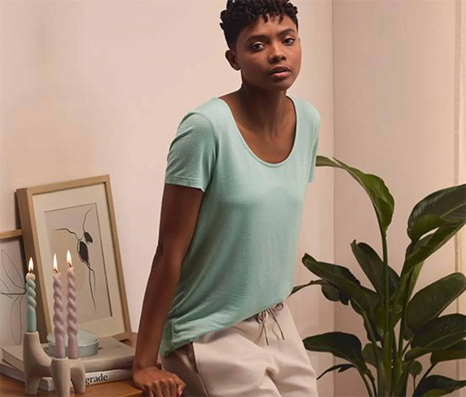 Gestreiftes T-Shirt