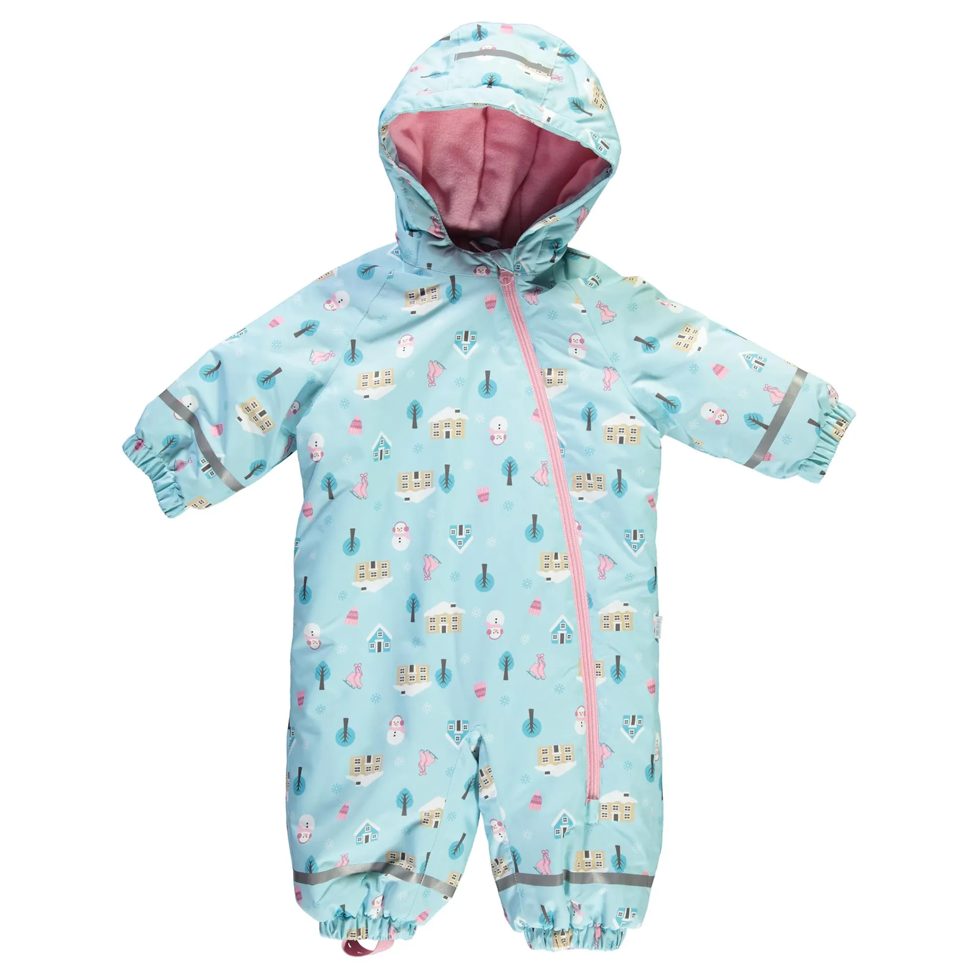 Schneeoverall Häuser