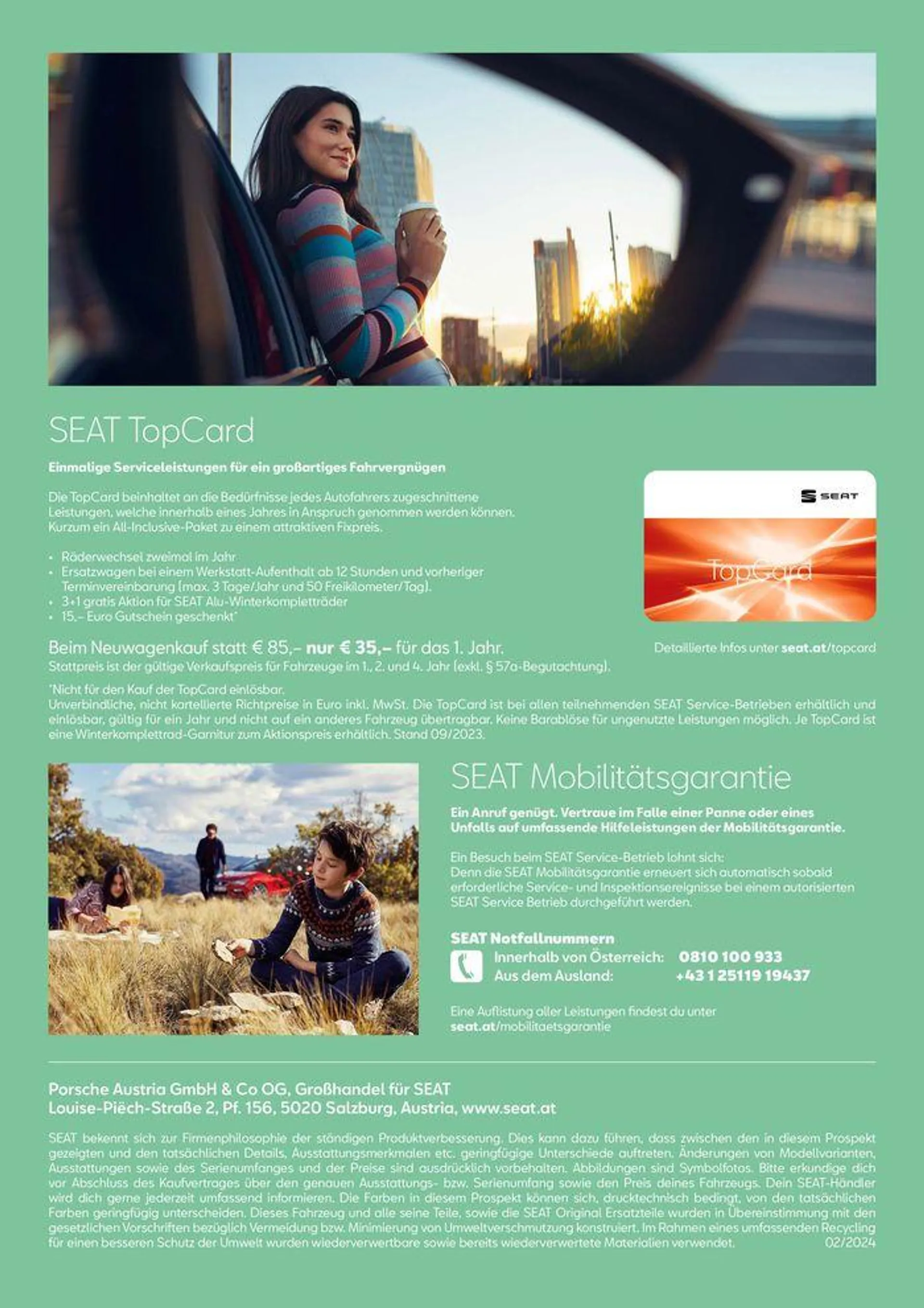 Der Seat Arona von 27. Februar bis 17. Februar 2025 - Flugblätt seite  24