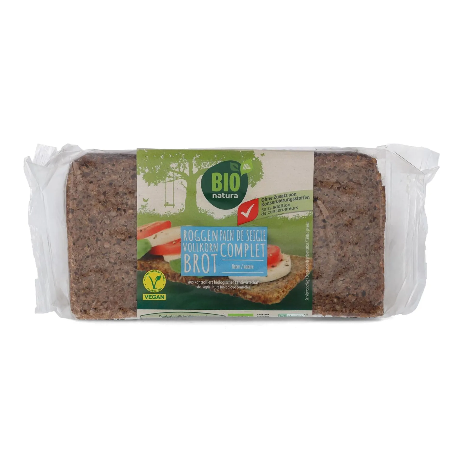 BIO NATURA BIO-Vollkornbrot, Natur