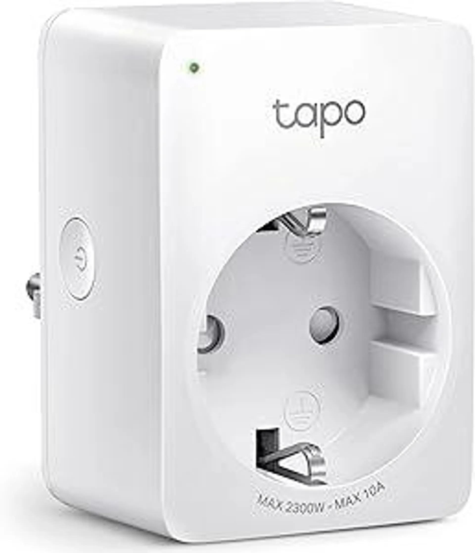 Tapo WLAN Smart Steckdose Tapo P100, Smart Home WiFi Steckdose, Alexa Zubehör, funktioniert mit Alexa, Google Home, Tapo App, Sprachsteuerung, Fernzugriff, Kein Hub notwendig, Mini, Weiß