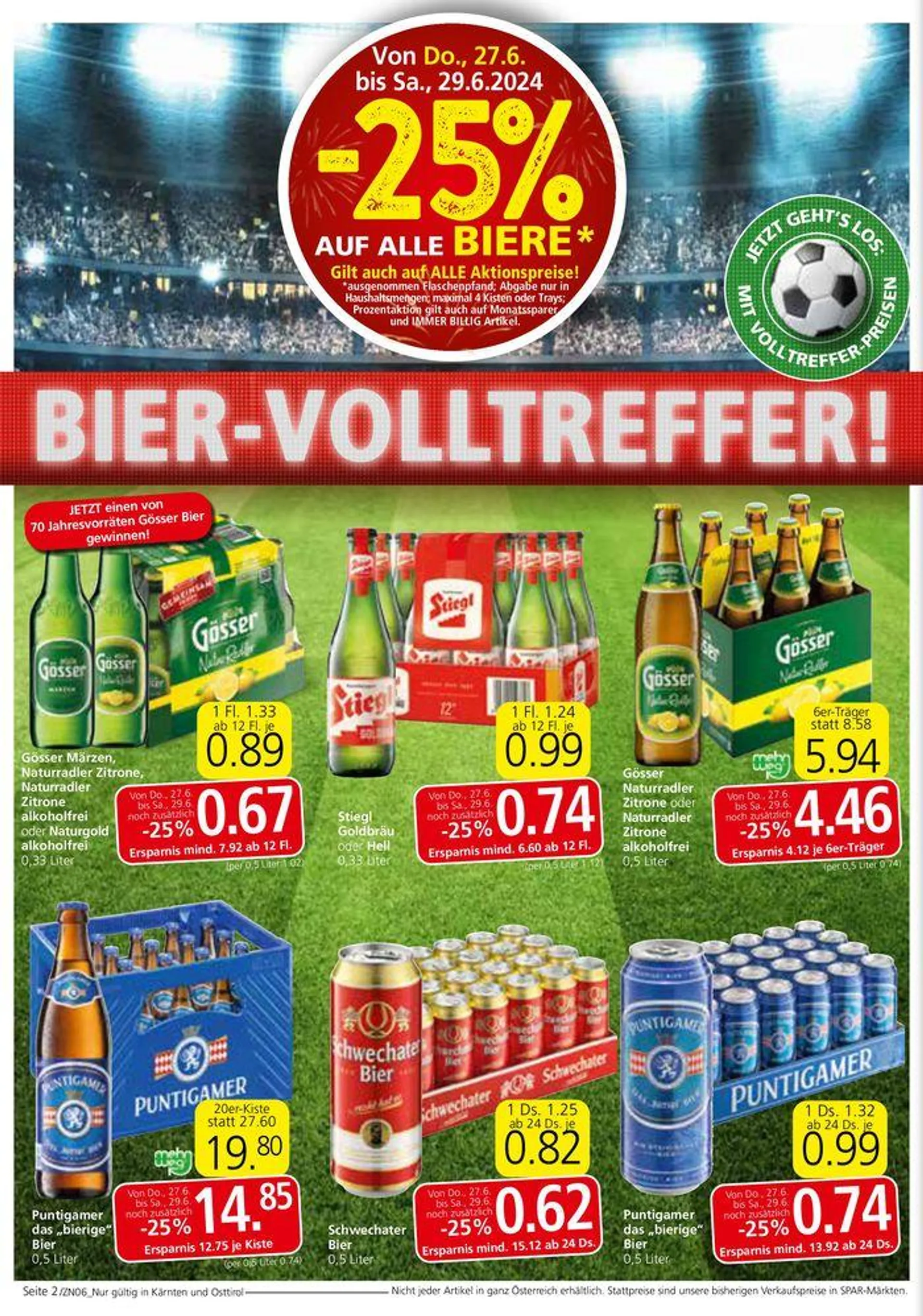 Tolles Angebot für alle Kunden von 26. Juni bis 10. Juli 2024 - Flugblätt seite  2