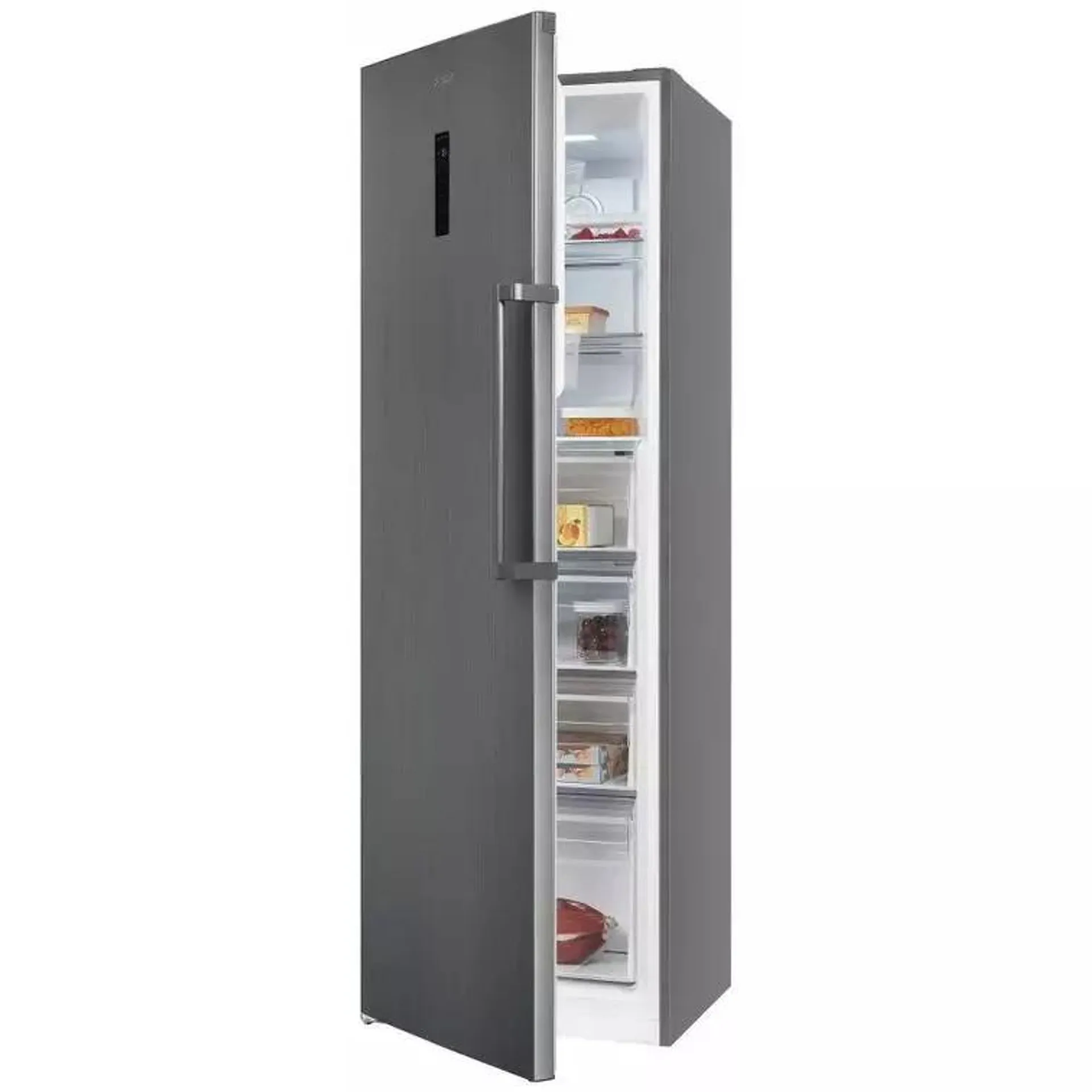 exquisit Gefrierschrank - GS295-NF-H-040E inox - dunkel