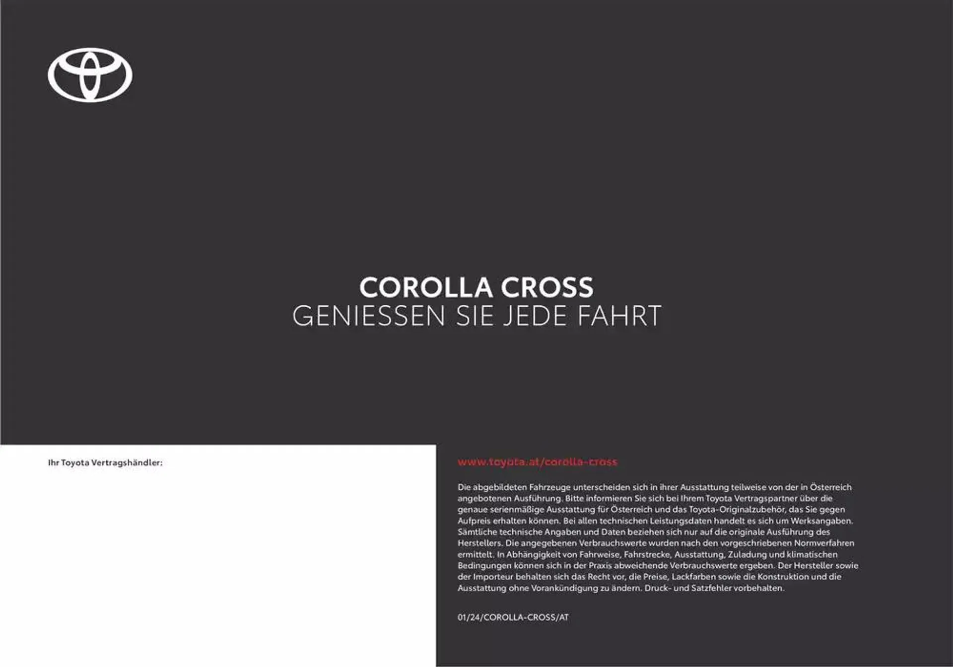 Toyota Corolla Cross  von 7. Dezember bis 7. Dezember 2025 - Flugblätt seite  23