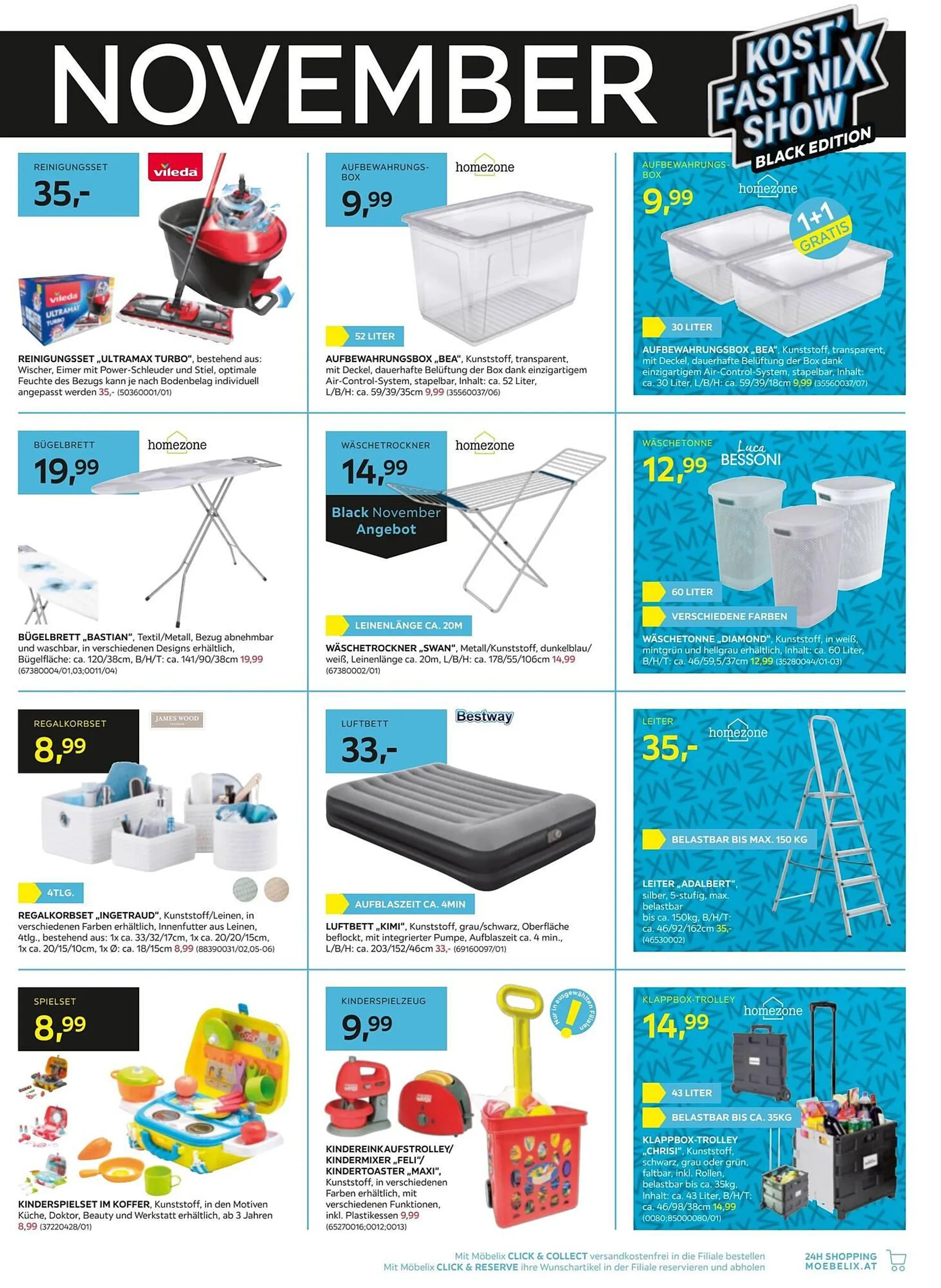 Möbelix Flugblatt von 28. Oktober bis 6. November 2024 - Flugblätt seite  23