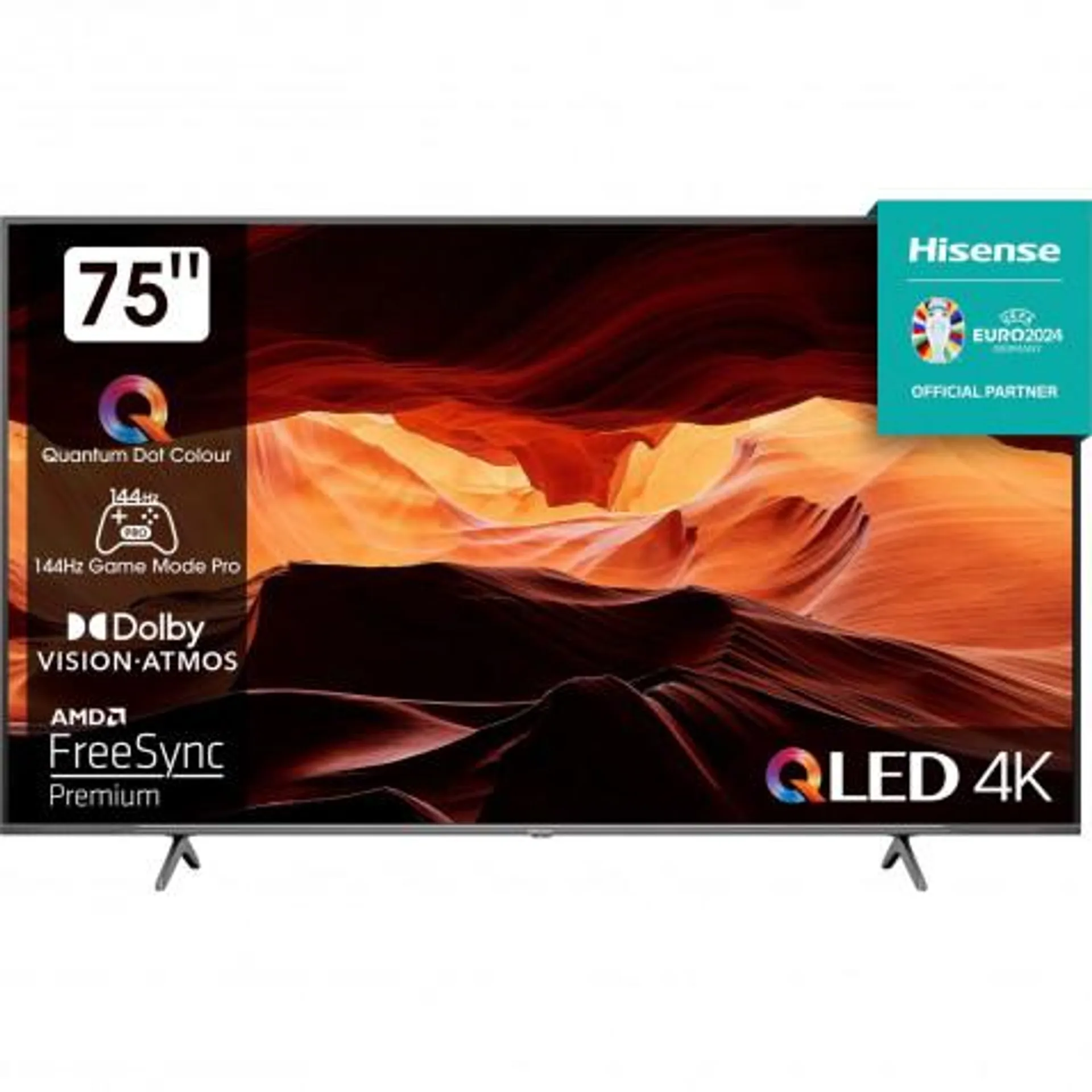 Hisense 75E77KQ PRO QLED 4K UHD TV 189 cm (75")