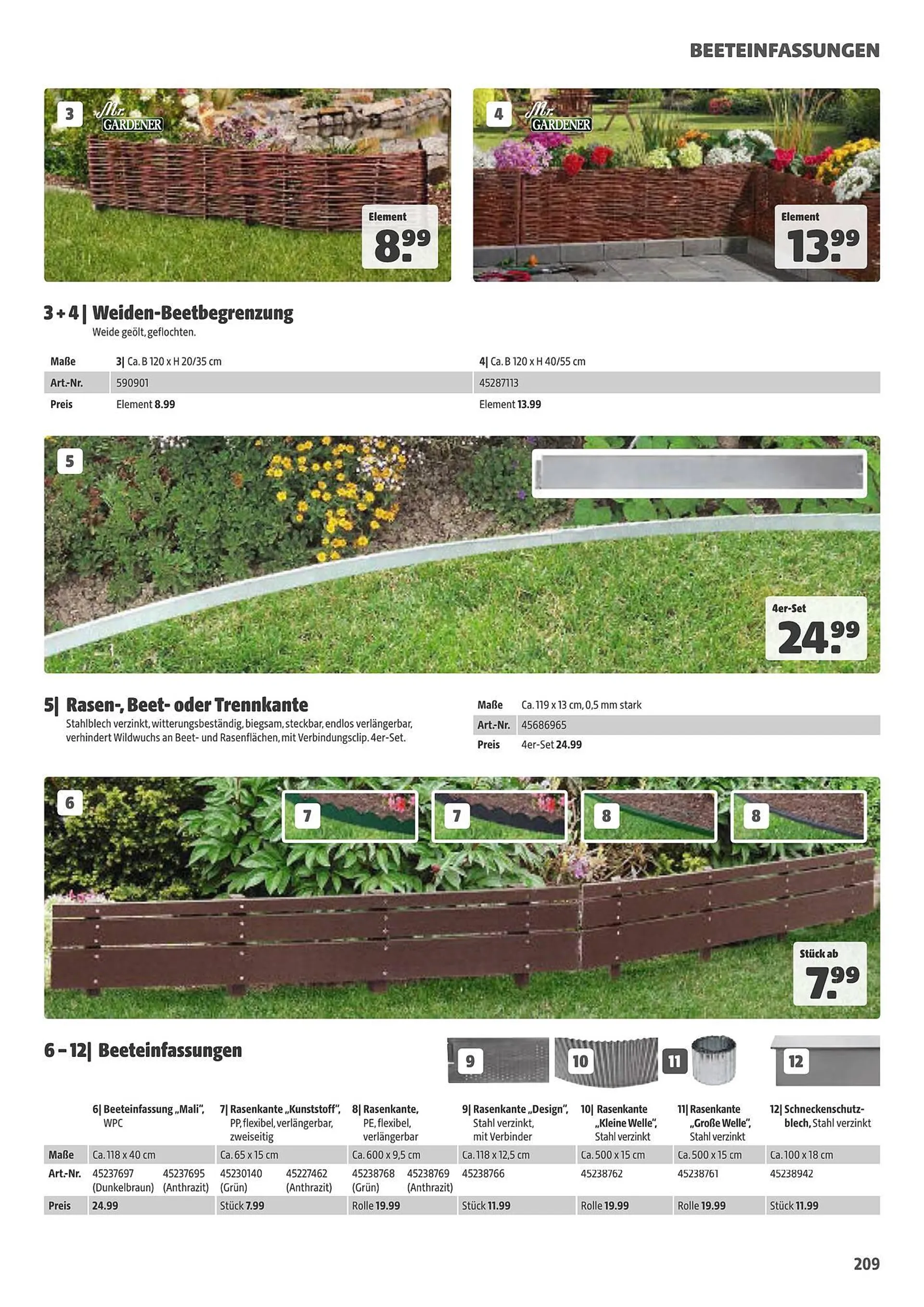 Liebmarkt Flugblatt von 9. Juni bis 31. August 2024 - Flugblätt seite  209