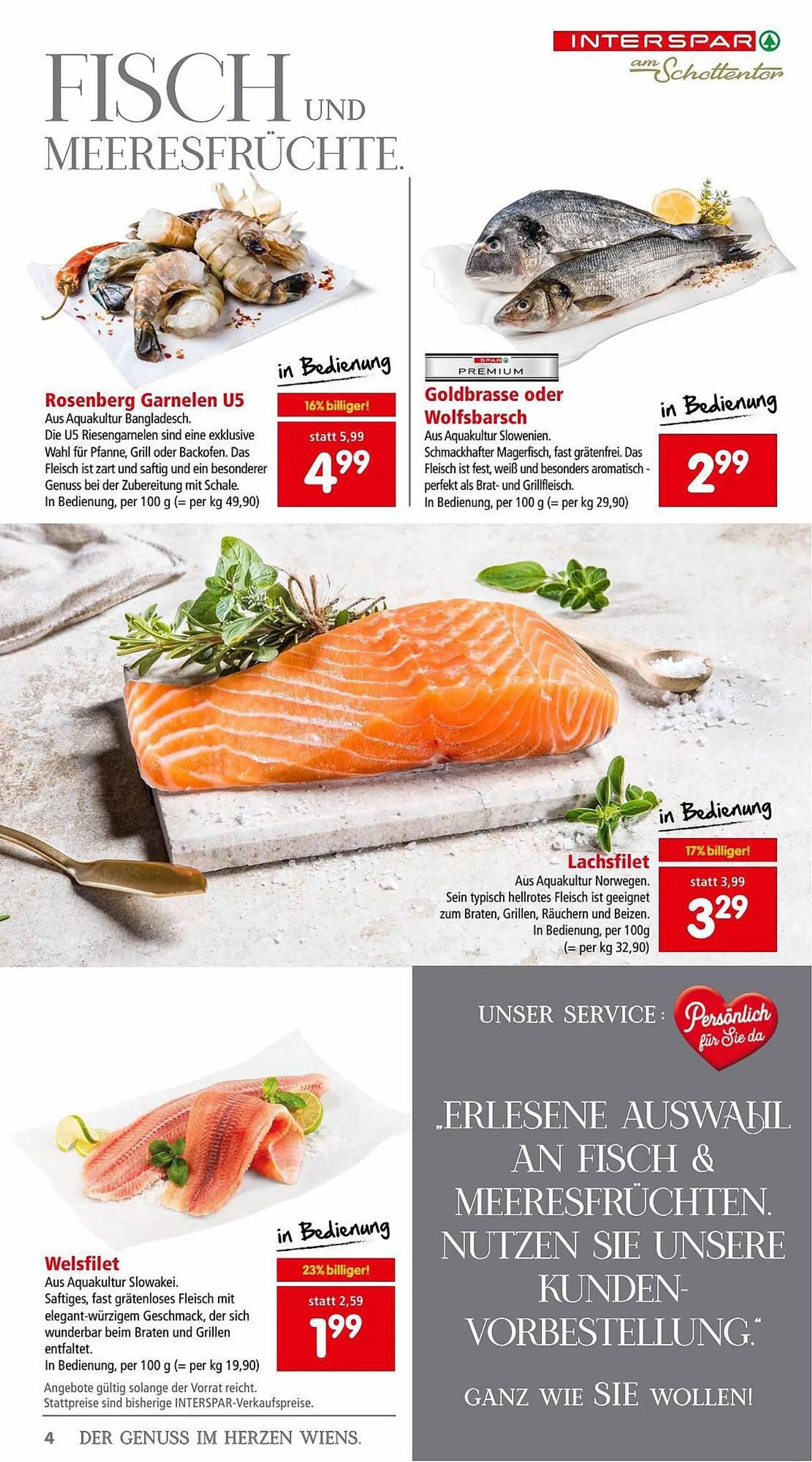 Interspar Flugblatt von 26. September bis 11. Oktober 2023 - Flugblätt seite  4