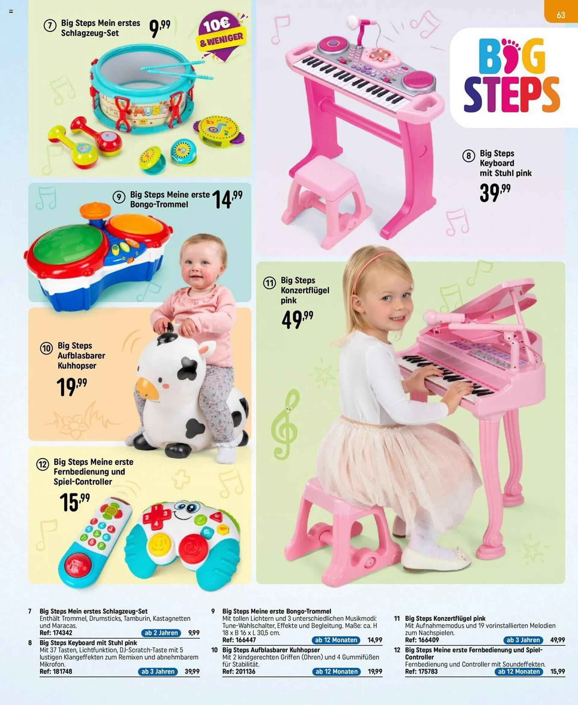 Smyths Toys Flugblatt von 29. September bis 14. Dezember 2023 - Flugblätt seite  63