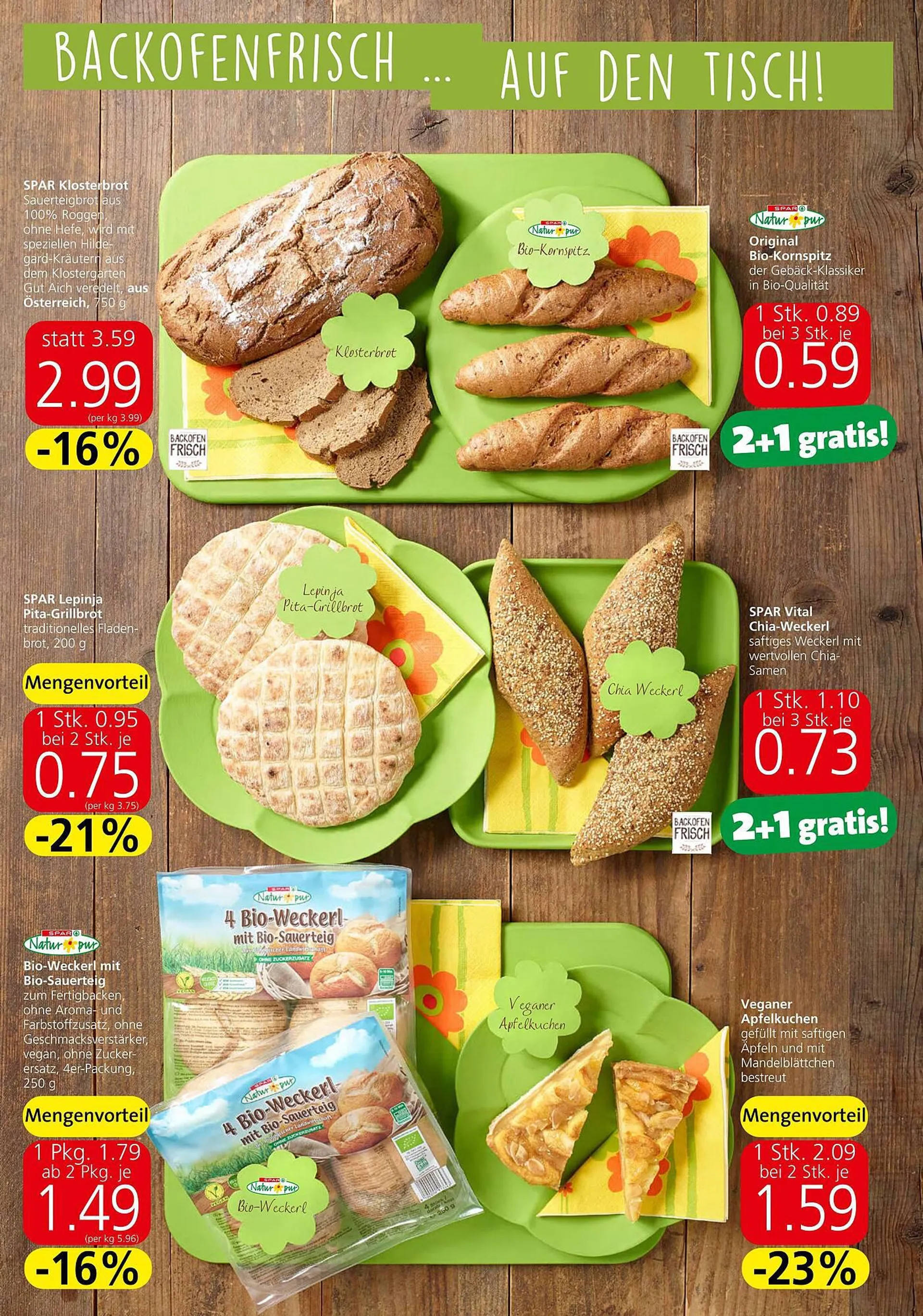 Spar Flugblatt von 7. September bis 13. September 2023 - Flugblätt seite  3