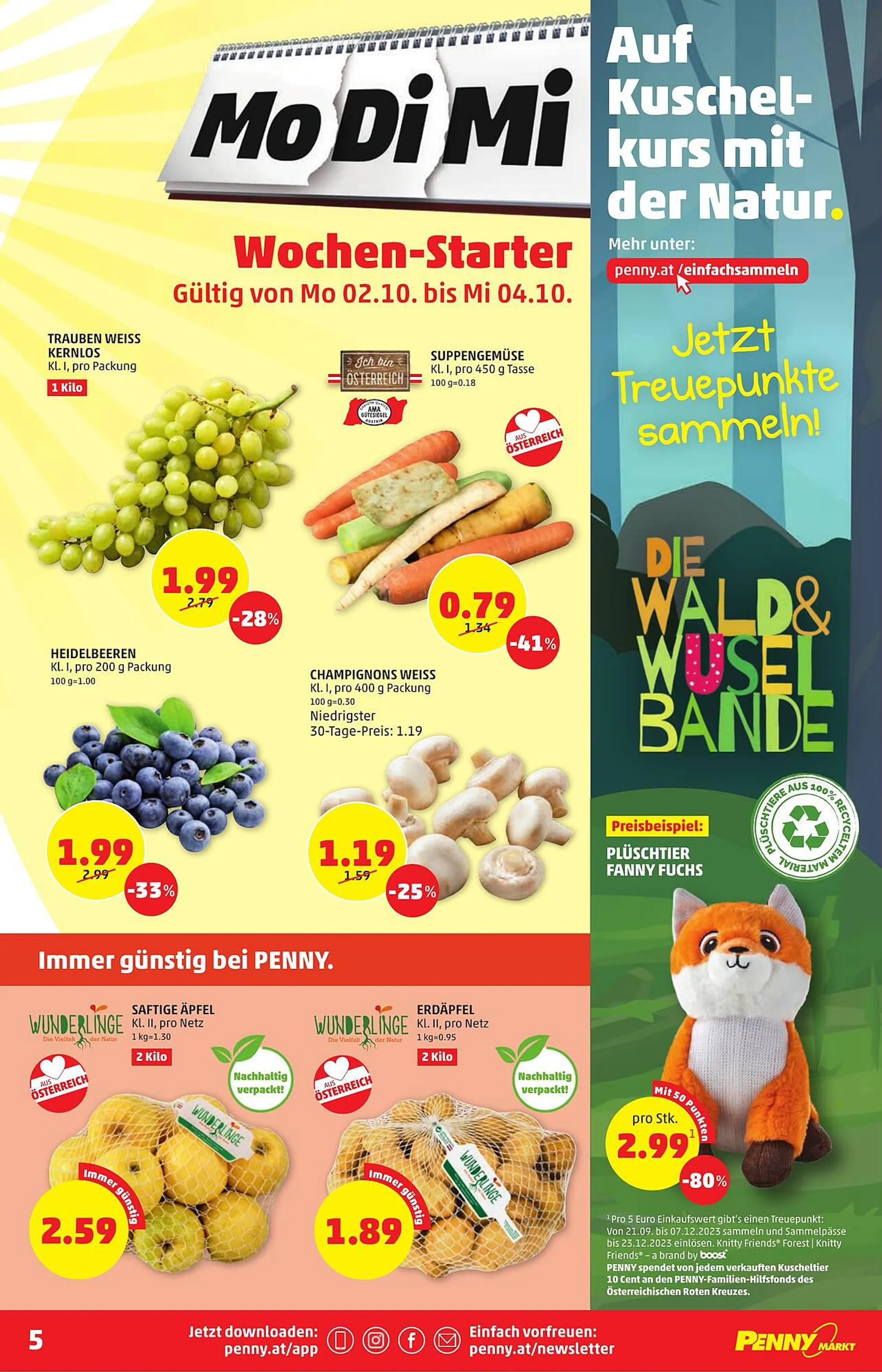 PENNY Flugblatt von 28. September bis 4. Oktober 2023 - Flugblätt seite  5