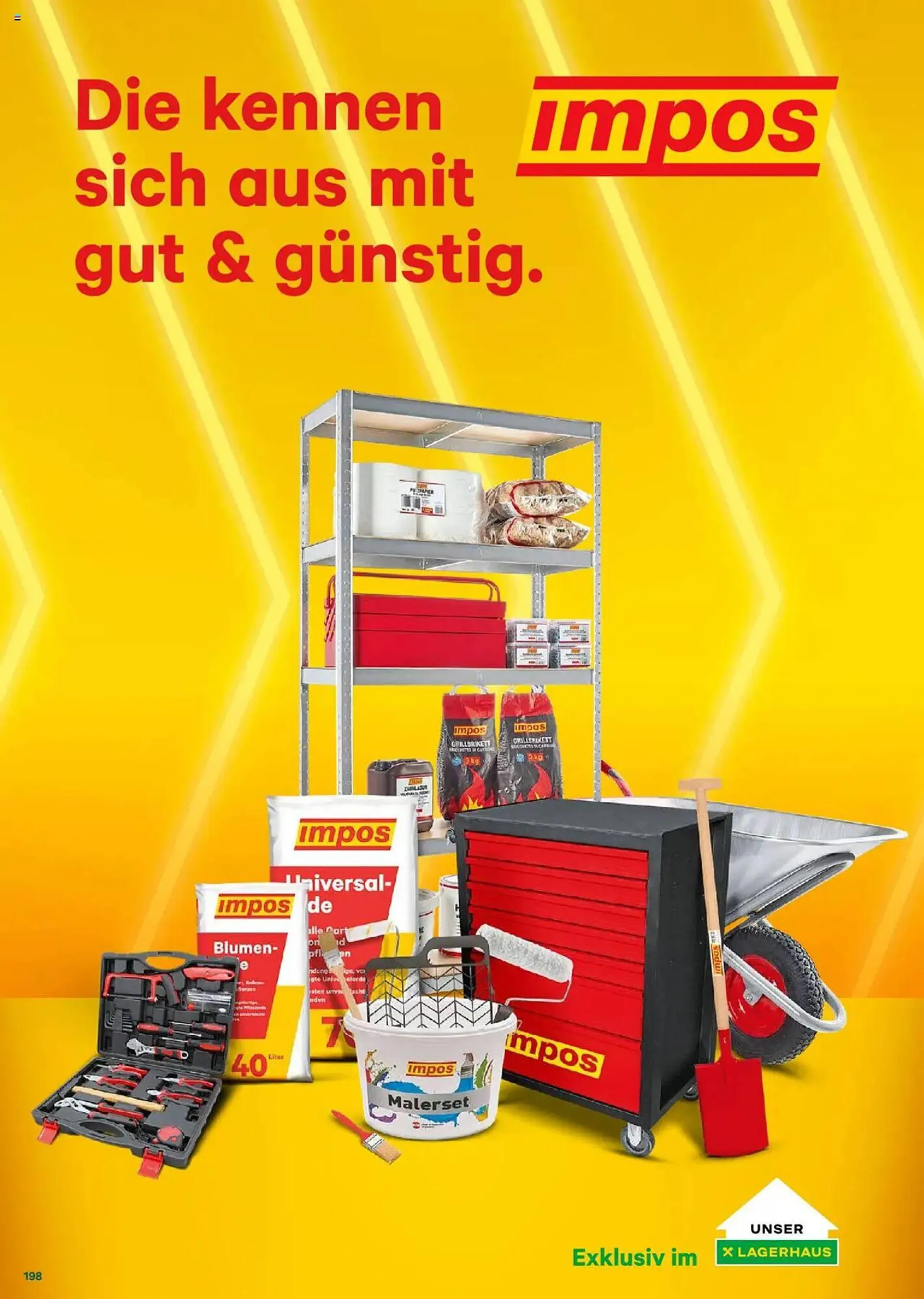 Lagerhaus Flugblatt von 24. Februar bis 30. April 2025 - Flugblätt seite  198