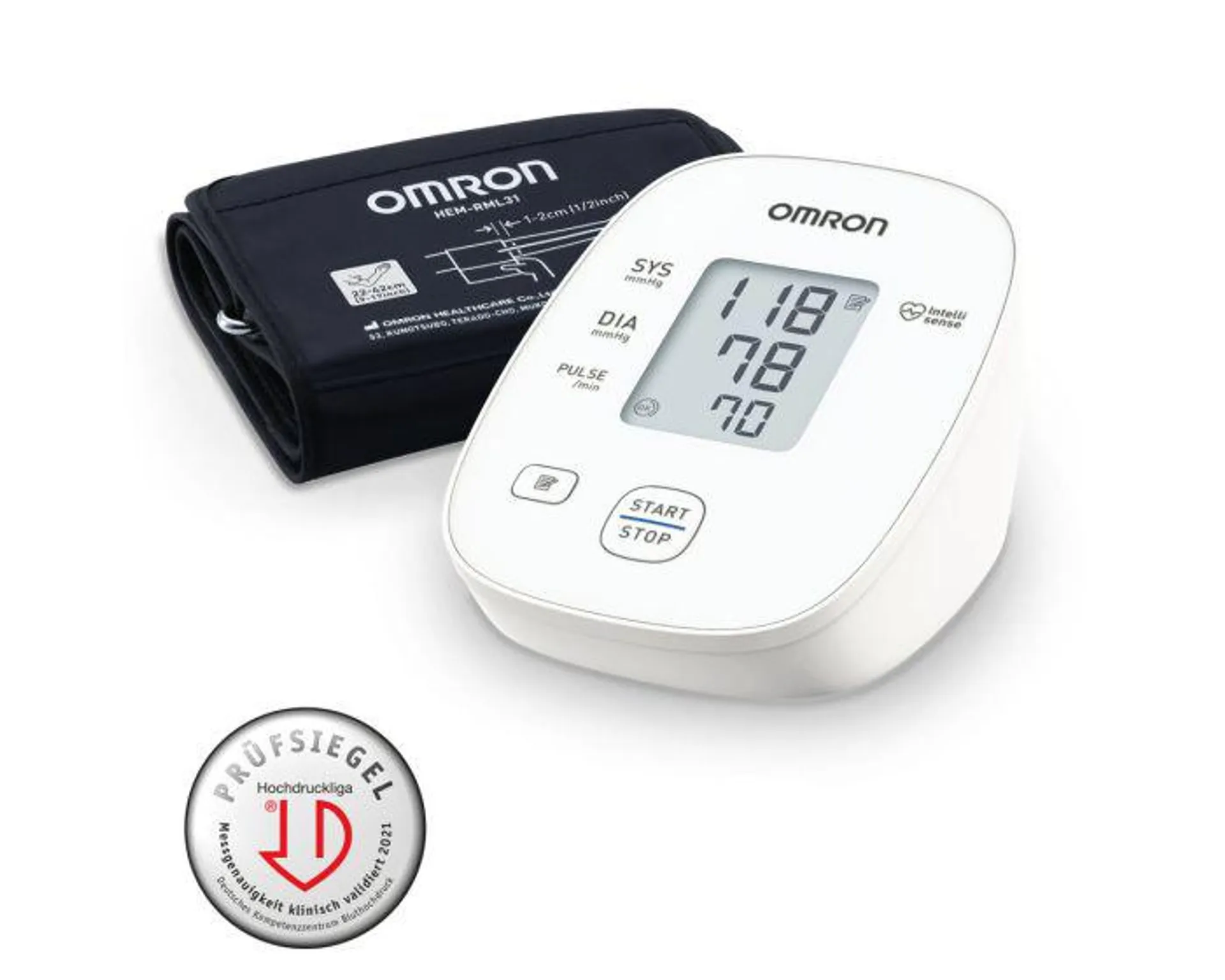 OMRON Oberarm-Blutdruckmessgerät M300