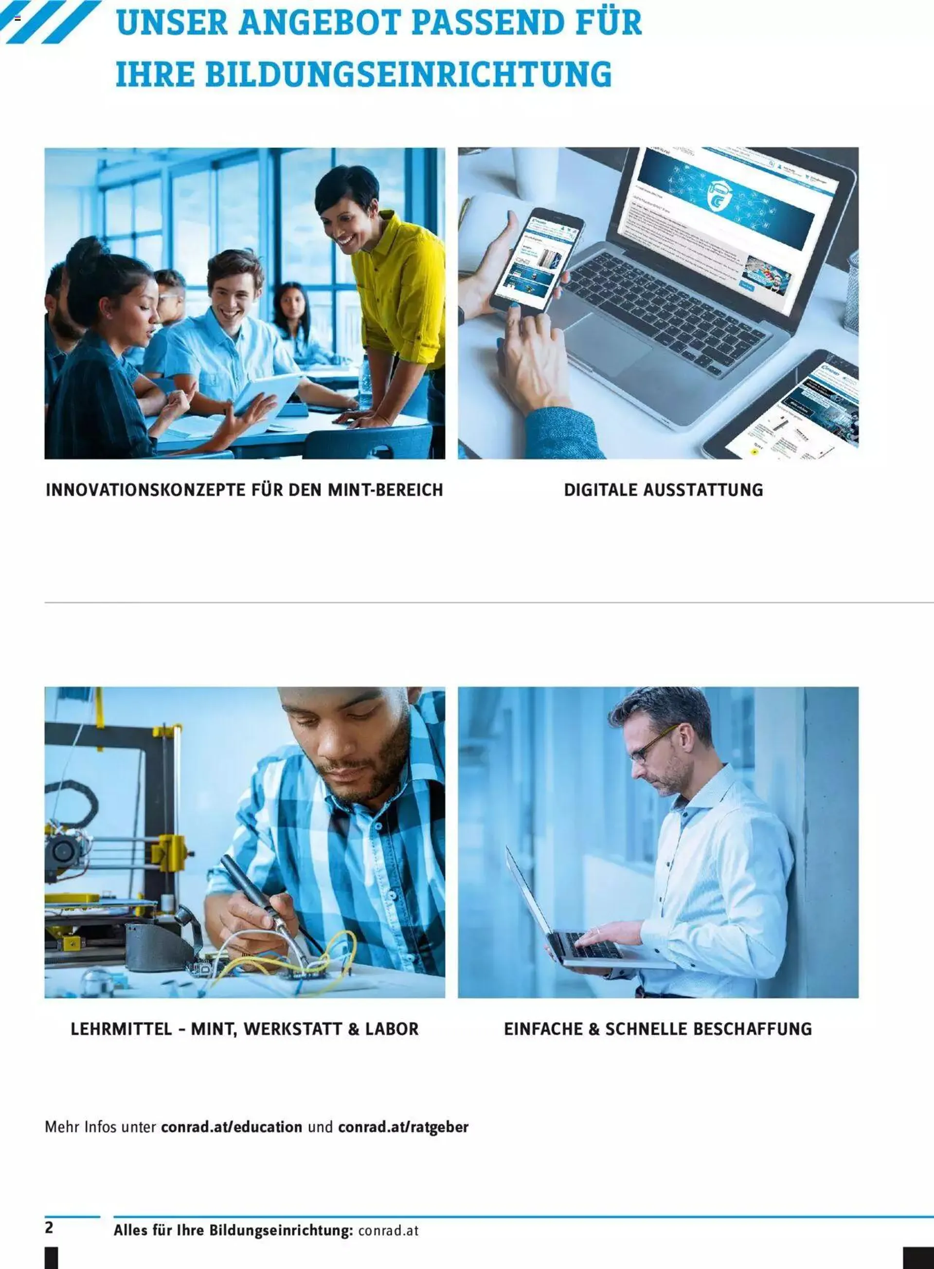 Conrad - Education Katalog 2022/2023 von 13. April bis 31. Dezember 2023 - Flugblätt seite  4