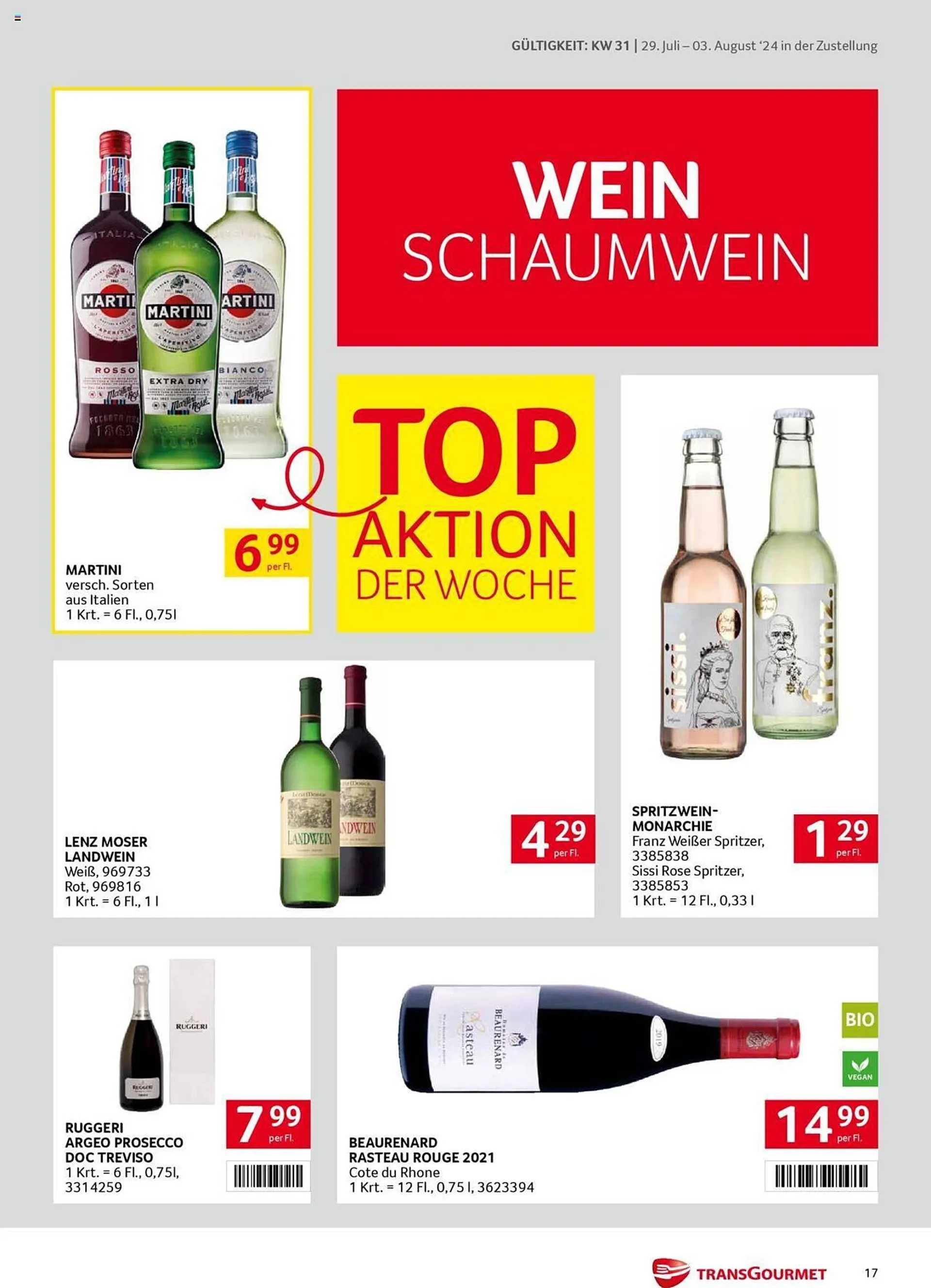 Transgourmet Flugblatt - 17