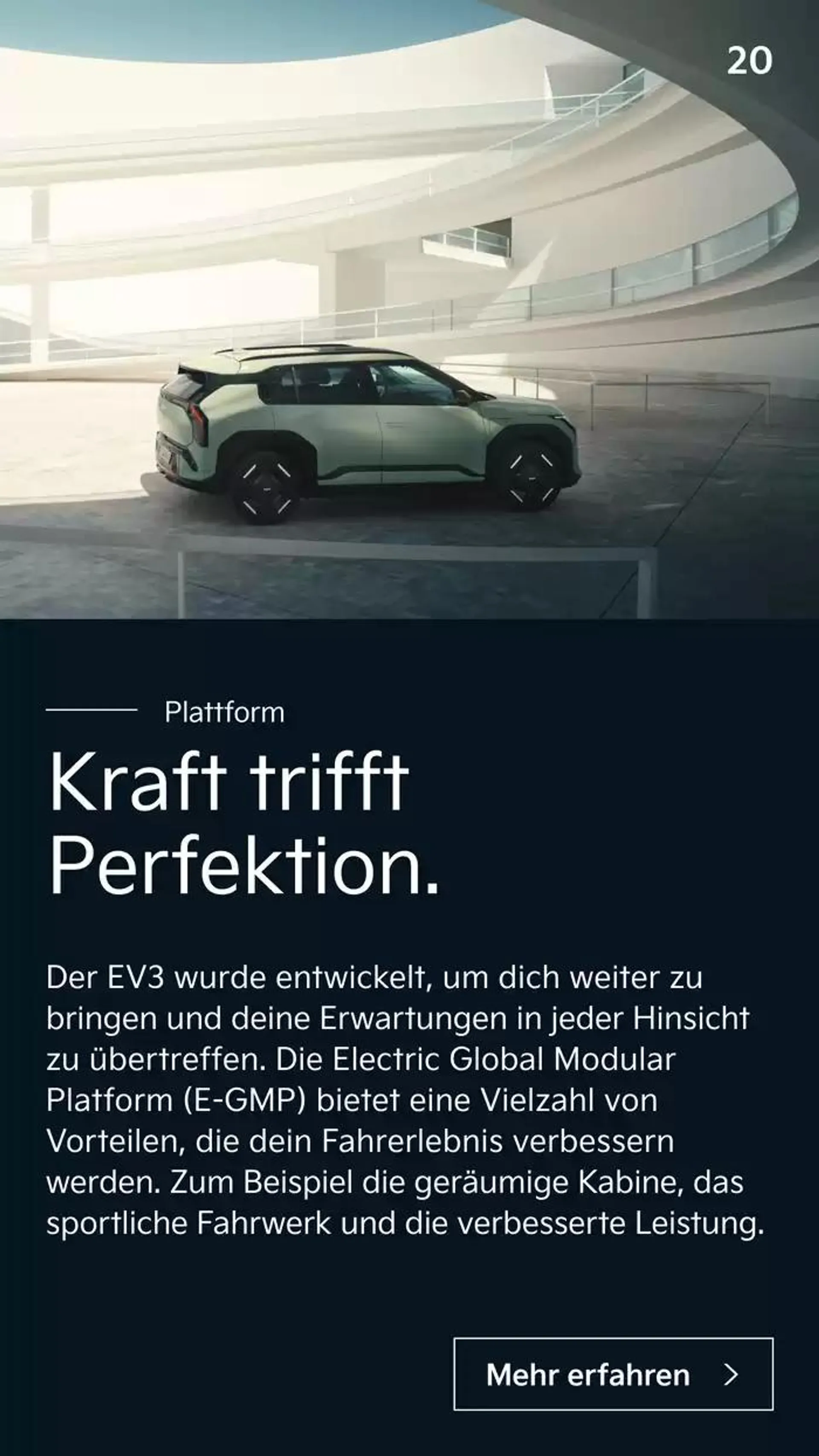 Kia EV3 von 10. Oktober bis 10. Oktober 2025 - Flugblätt seite  20