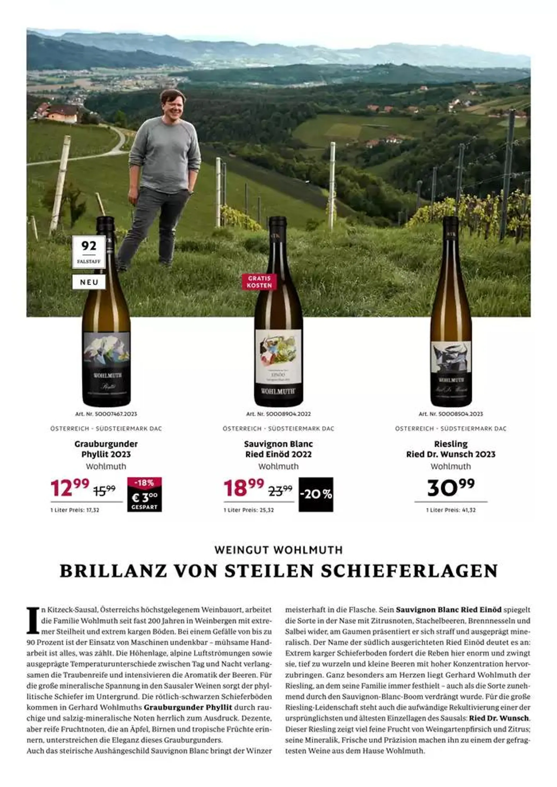 Wein & Co flugblatt von 15. Oktober bis 29. Oktober 2024 - Flugblätt seite  6