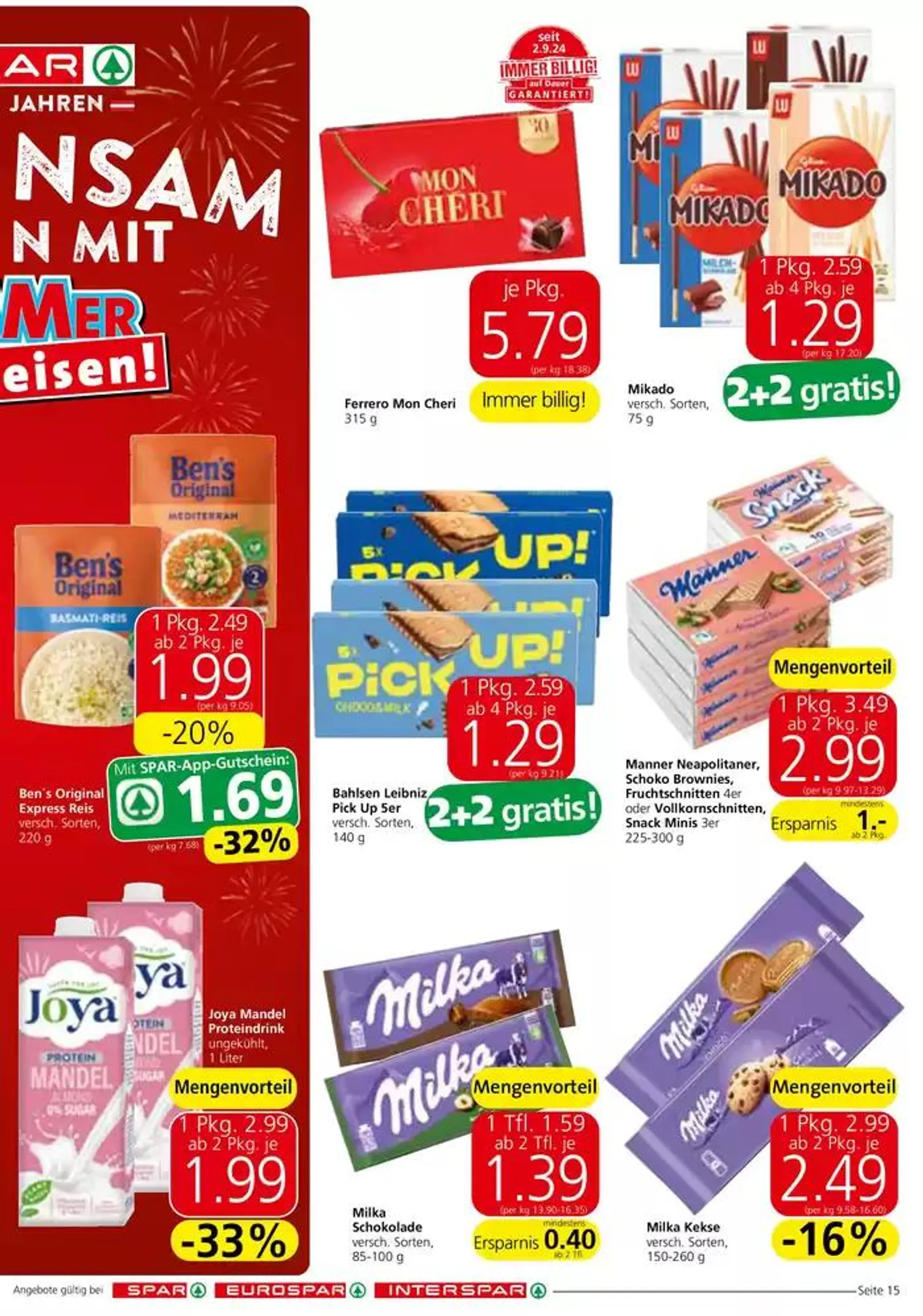 Aktuelle Deals und Angebote von 4. Oktober bis 18. Oktober 2024 - Flugblätt seite  15