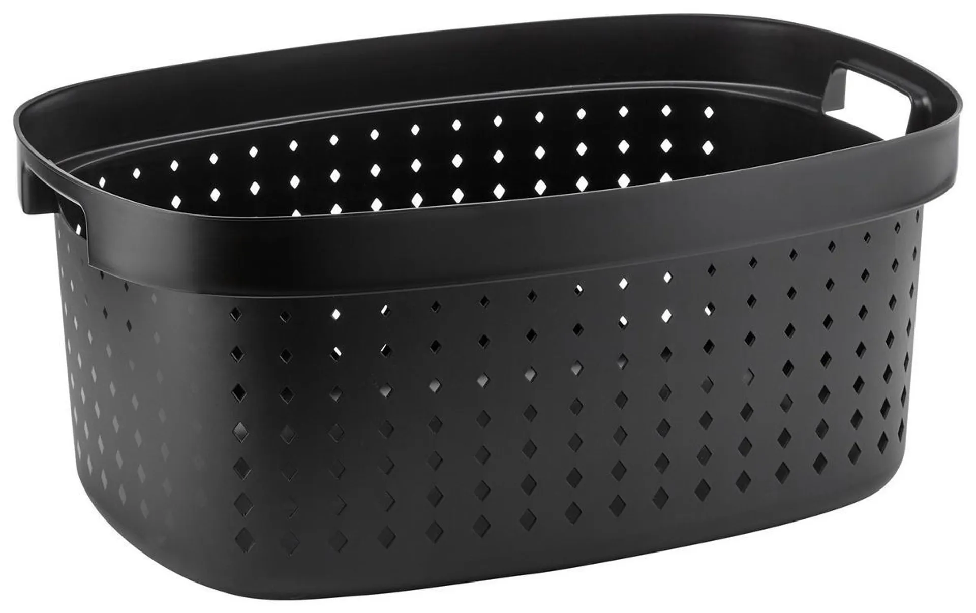 Wäschekorb Seoul in Schwarz ca. 42l