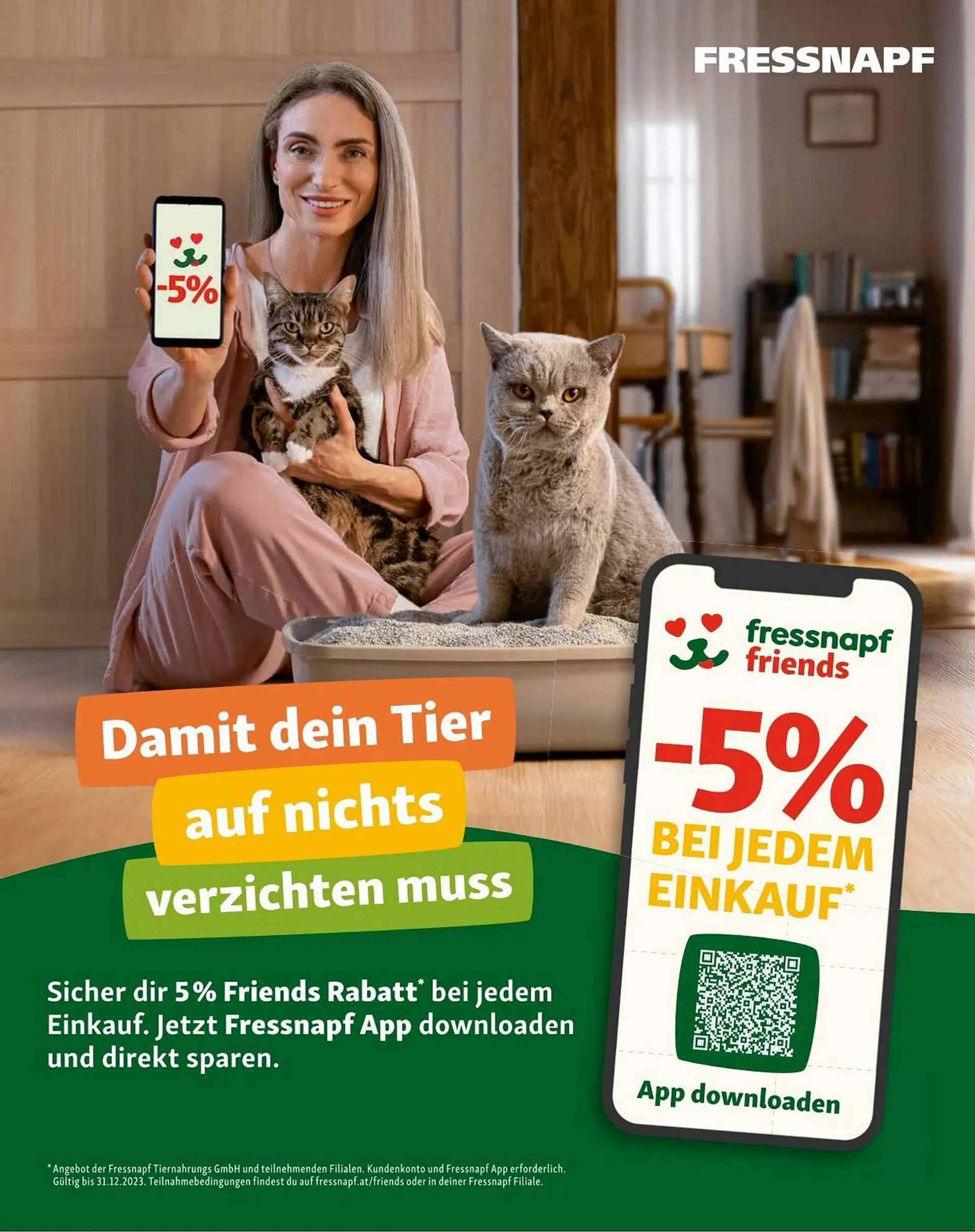 Fressnapf Flugblatt von 30. August bis 31. Oktober 2023 - Flugblätt seite  52