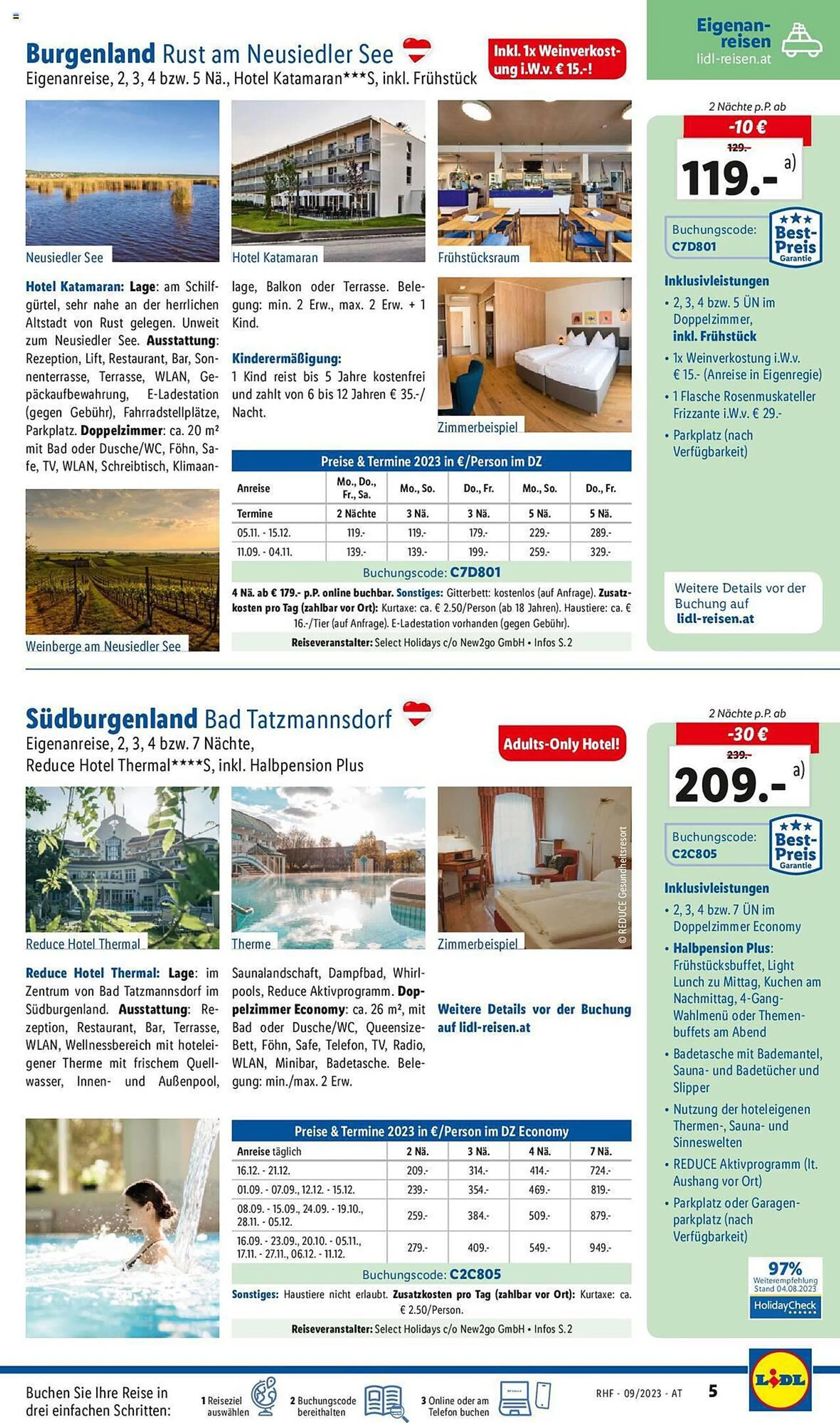 Lidl Flugblatt von 30. August bis 30. September 2023 - Flugblätt seite  5