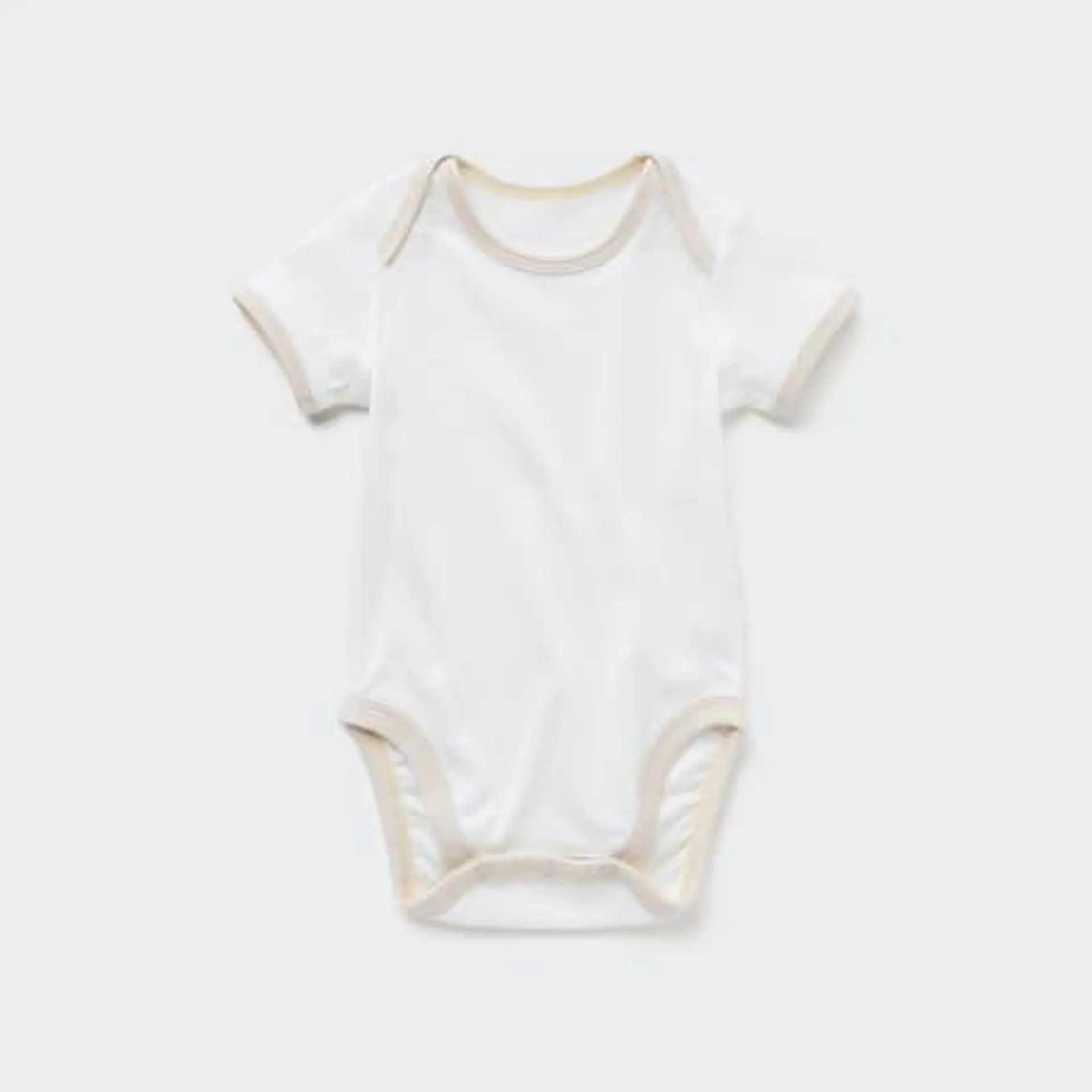 Newborn Colour Block Short Sleeved Bodysuit